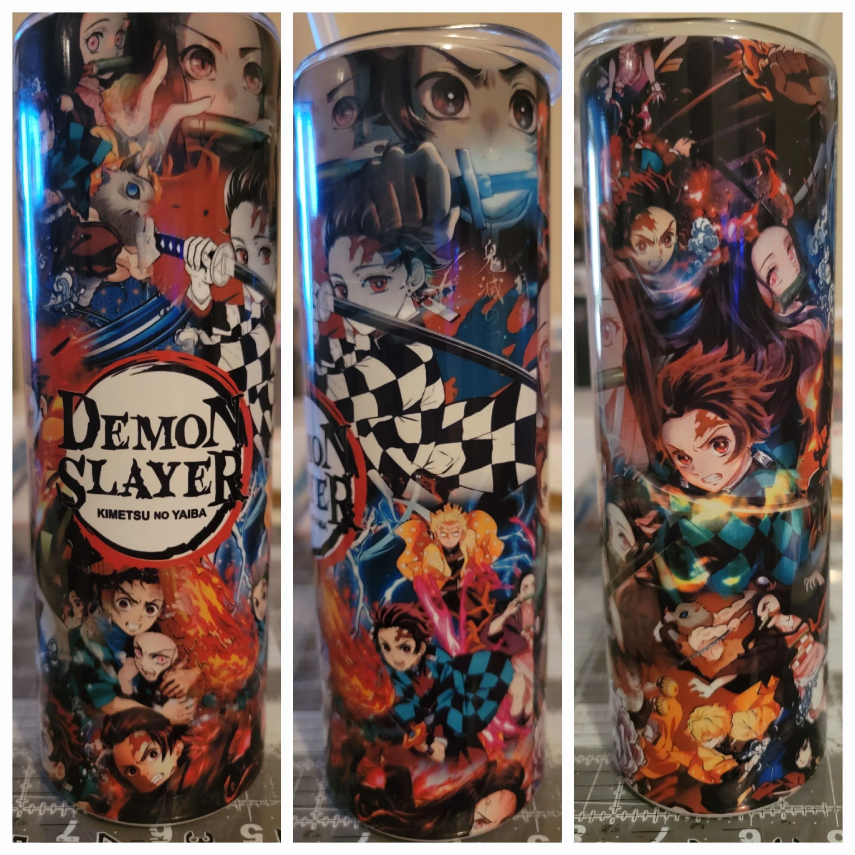 Product image for 20oz Denon Slayer stainless steel tumbler