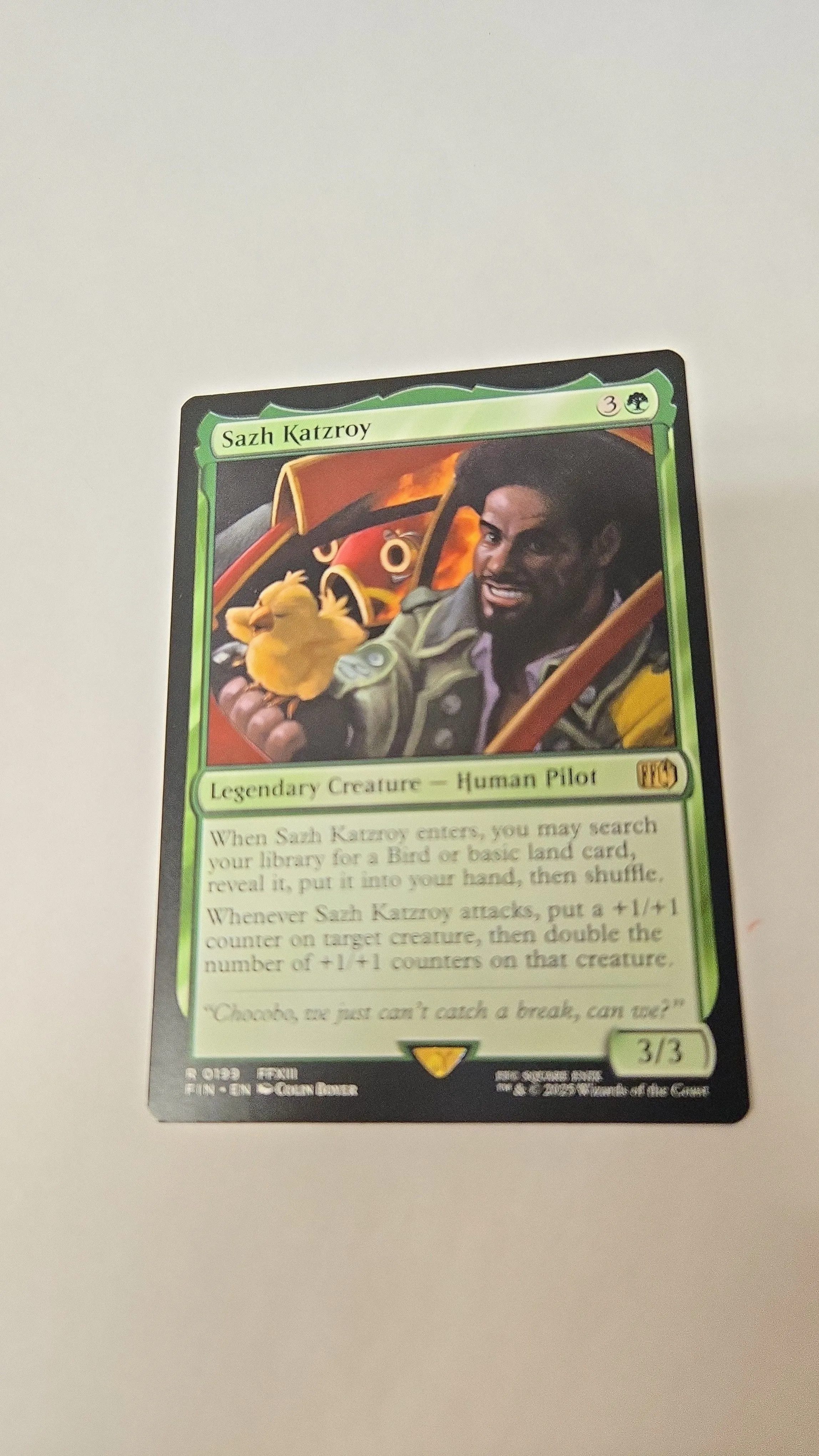 Product image for mtg Final fantasy Sazh Katzroy