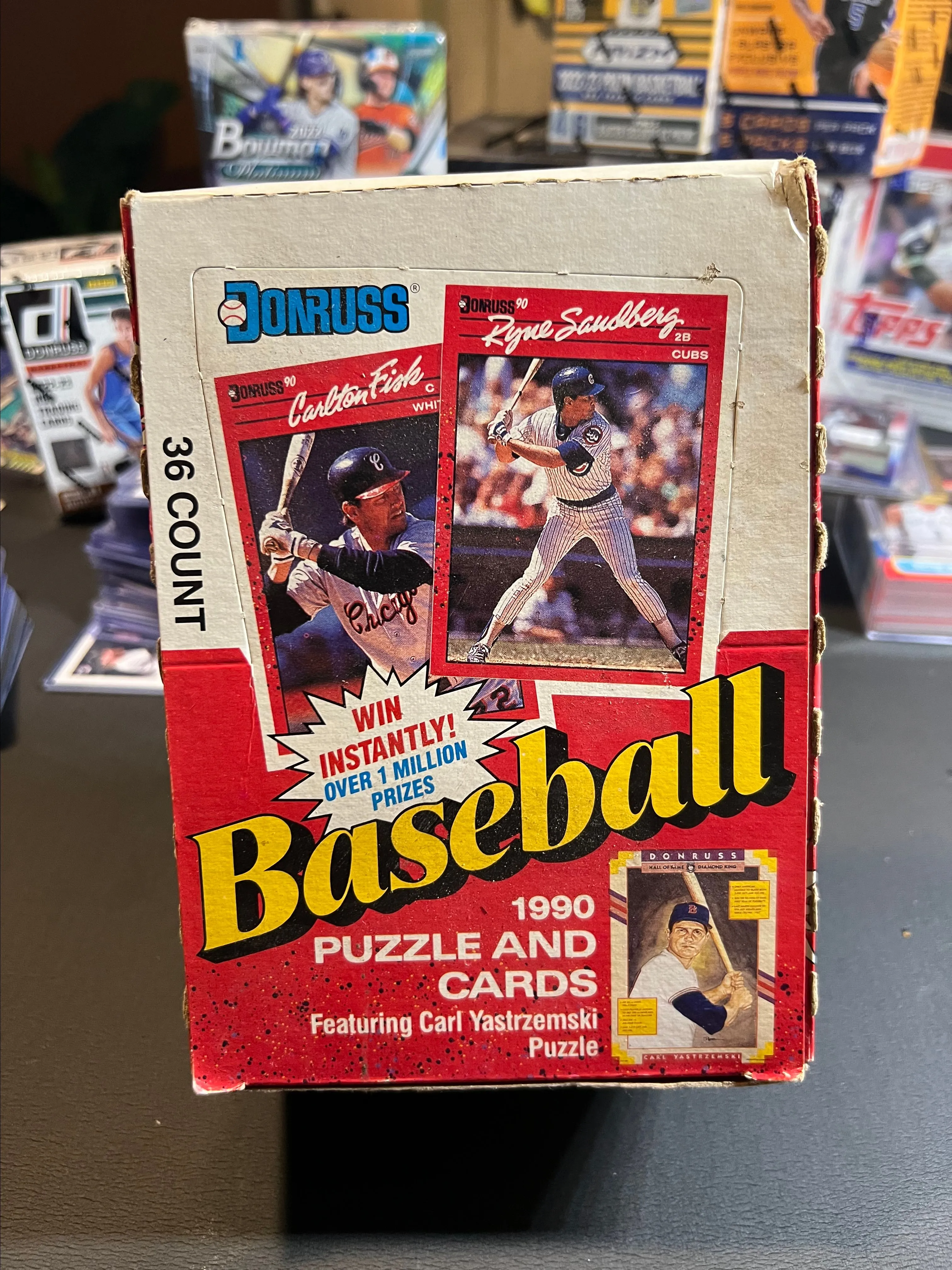 Product image for 1990 Donruss BaseBall Box