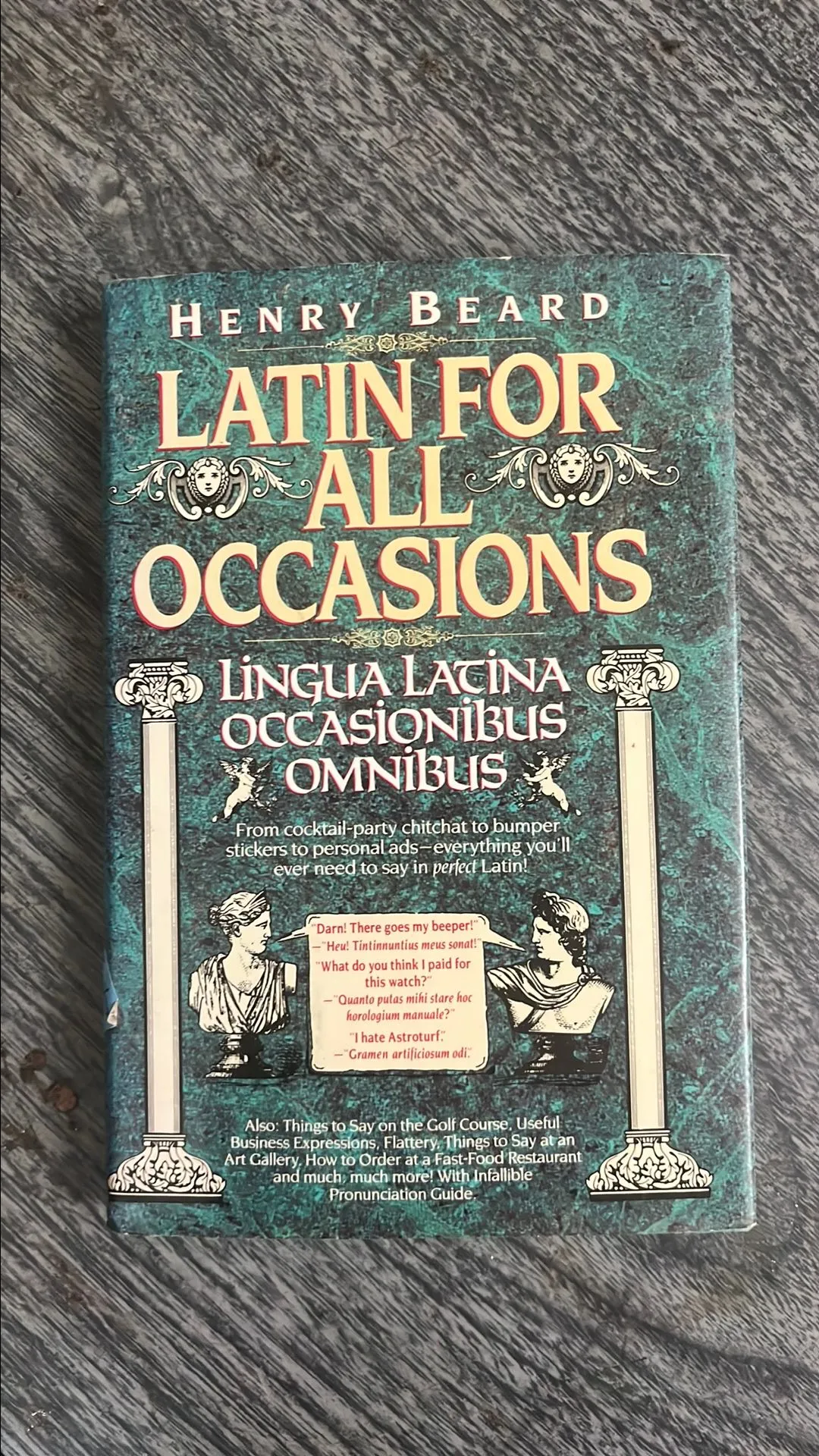 Product image for Latin for All Occasions - Henry Beard - Learn a dead language as a party trick! :)