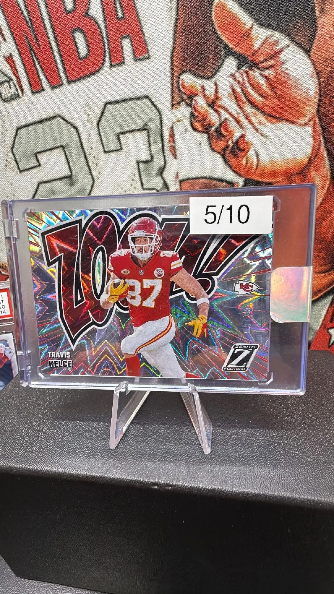 Product image for Travis kelce 2024 Zenith Zoom chiefs 5/10