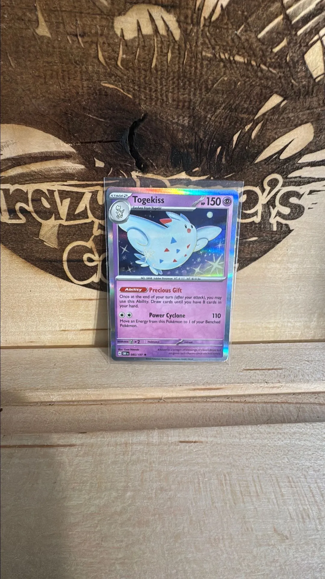 Product image for Togekiss [Holo] #85 Pokemon Obsidian Flames