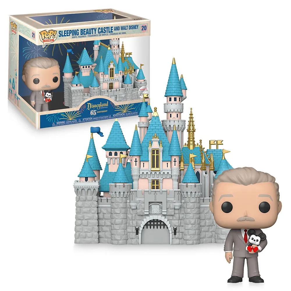 Product image for Funko - Sleeping Beauty Castle And Walt Disney (Disney Parks Exclusive)