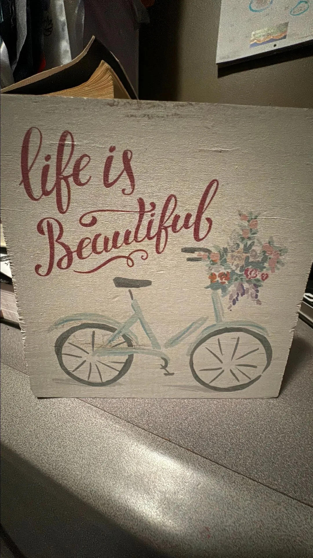 Product image for Wood plaque