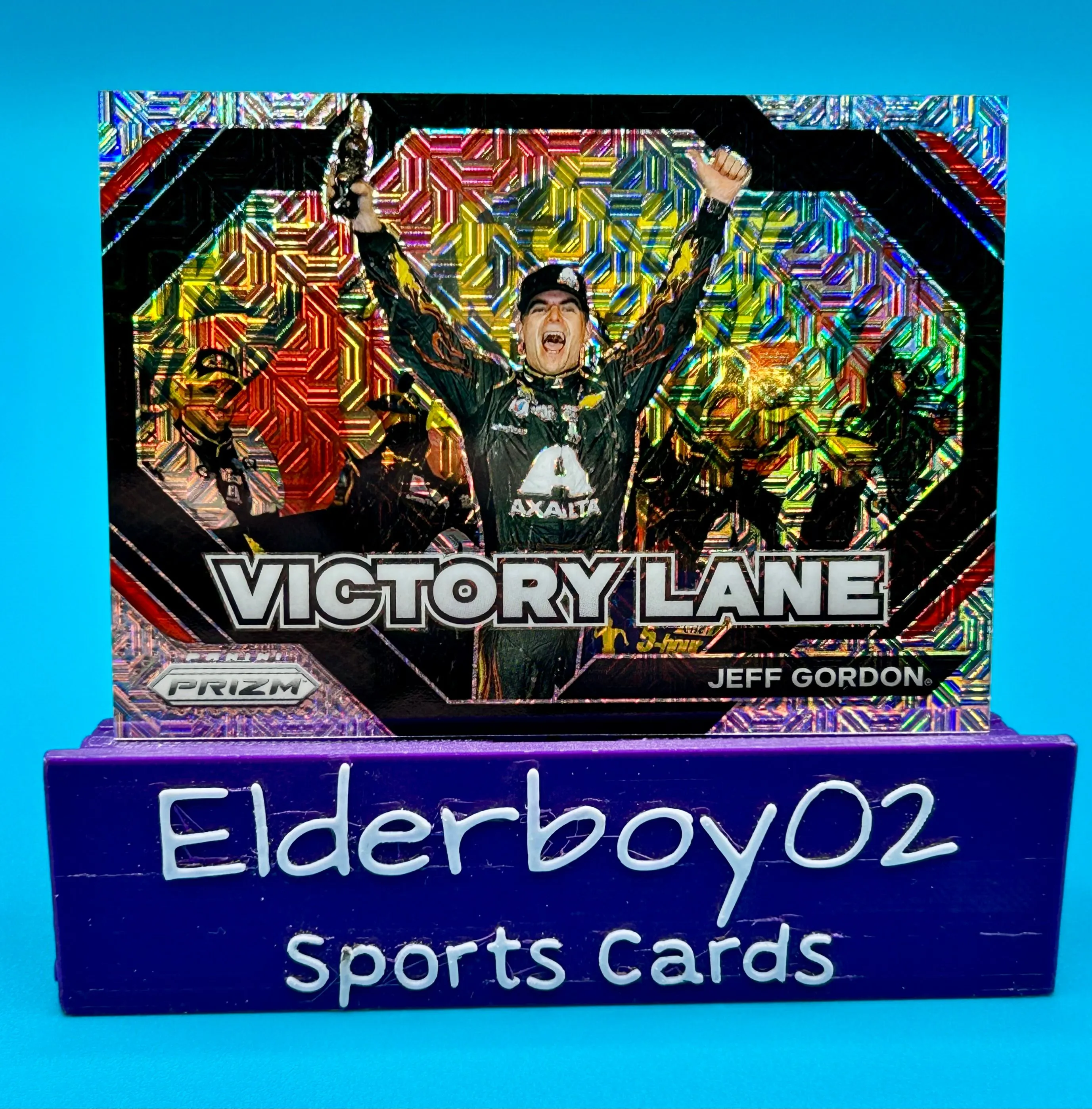 Product image for Jeff Gordon 7/25 Victory Lane Mojo Prizm 2024 Panini Prizm Racing Nascar