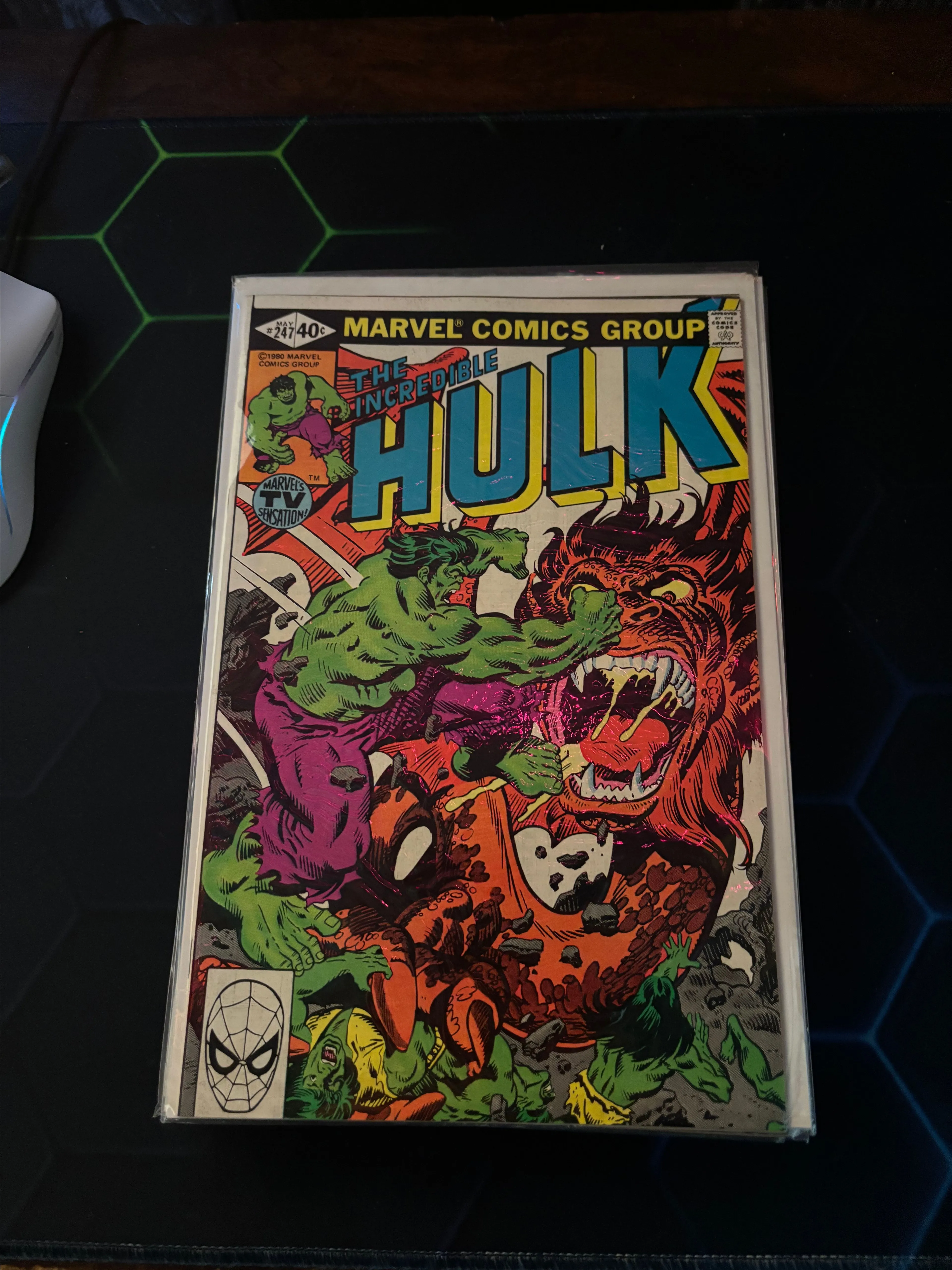 Product image for The Incredible Hulk #247 Newstand Edition - 1980 Marvel Comics