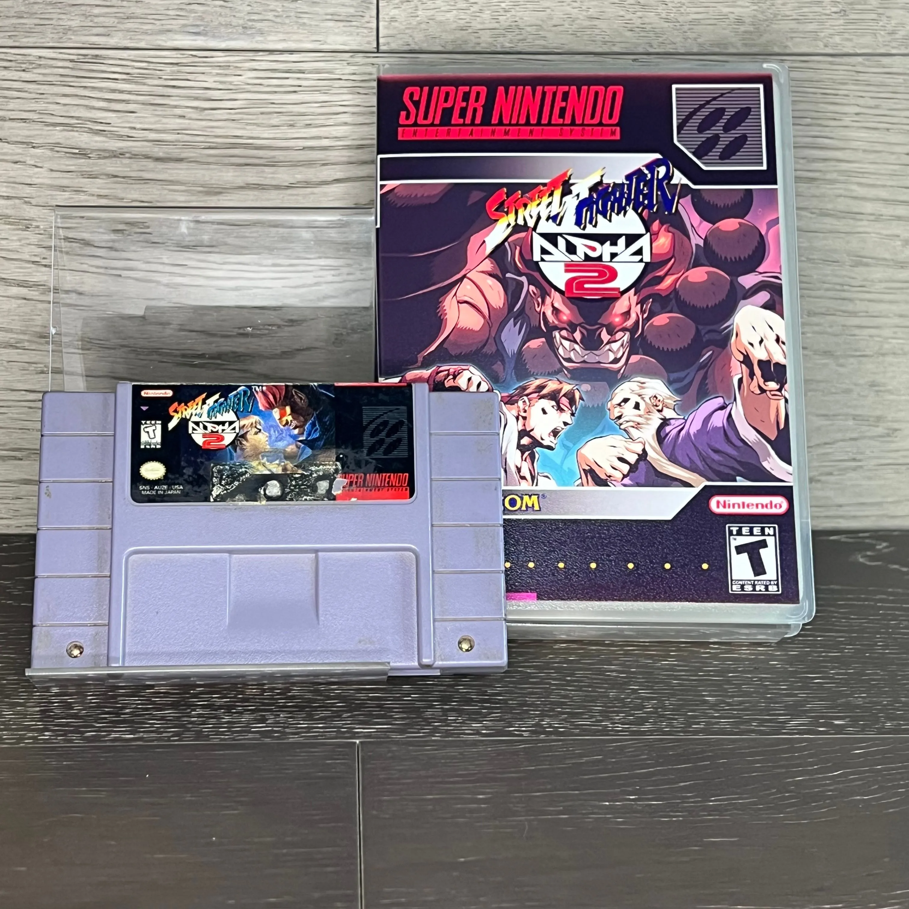 Street Fighter Alpha w/ Custom Box SNES · Whatnot: Shop, Sell