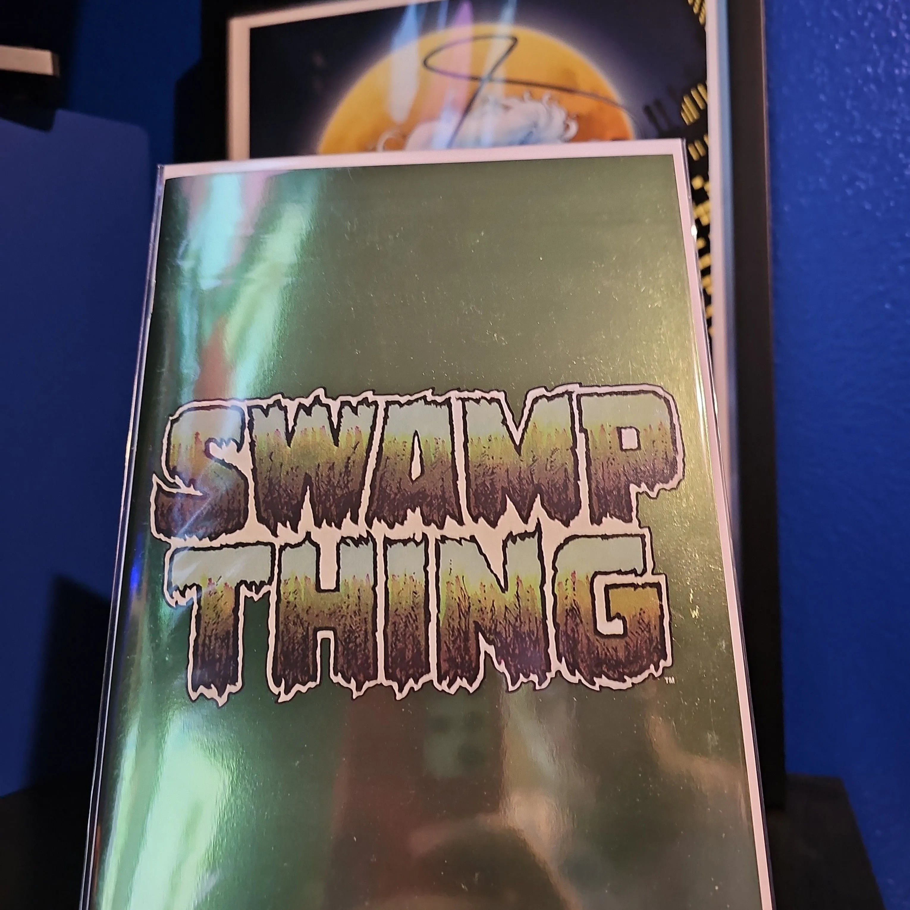 Product image for Swamp Thing #1 Green Foil