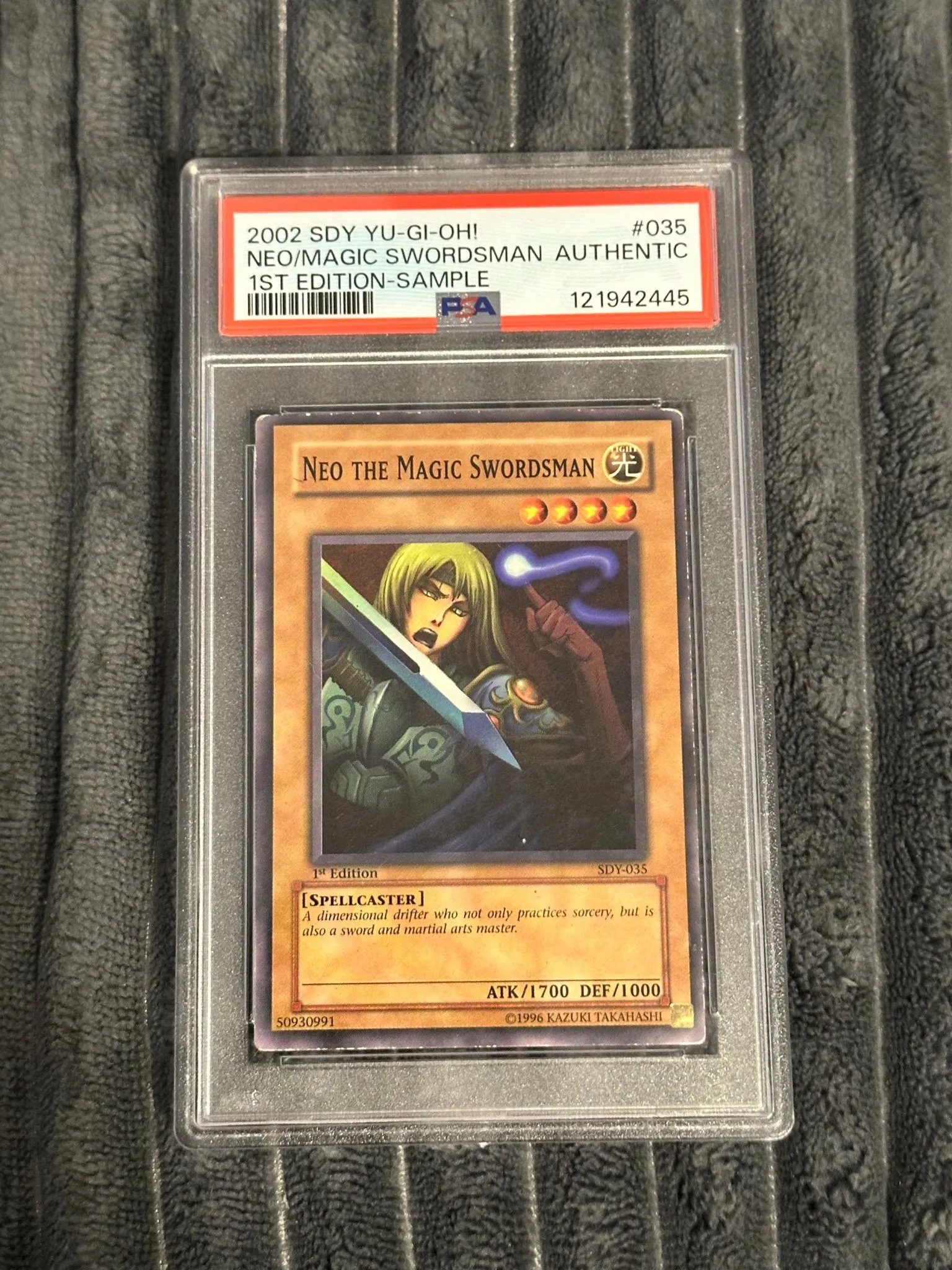 PSA 10 2002 Yu-Gi-Oh! Sample Silver Fang 1st Edition Sample Card  Whatnot:  Shop, Sell, Connect