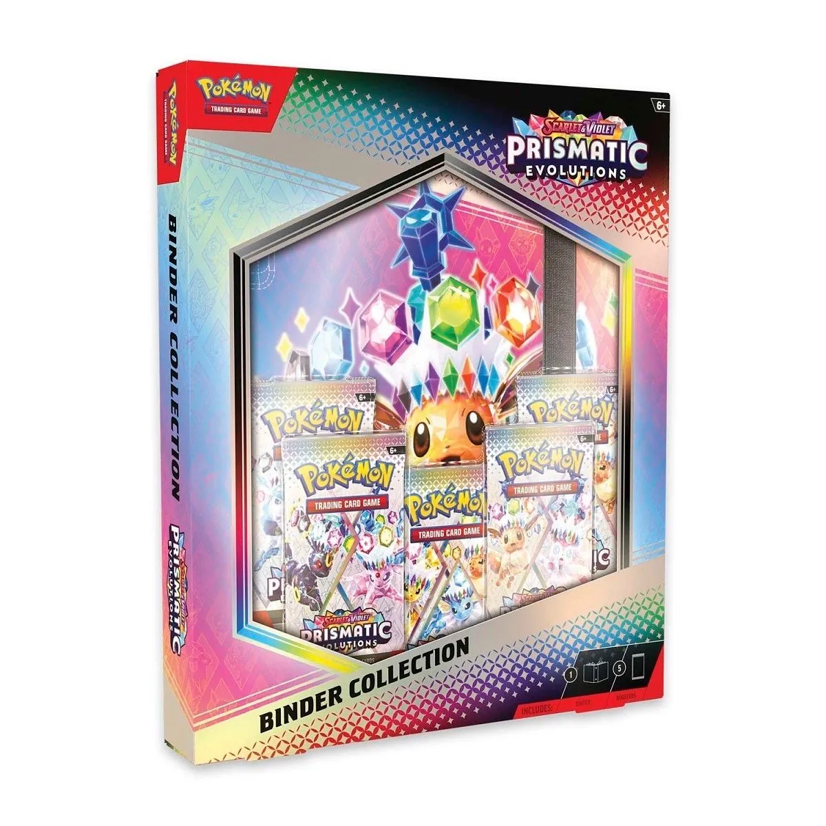 Product image for 2025 Prismatic Evolutions Binder Collection