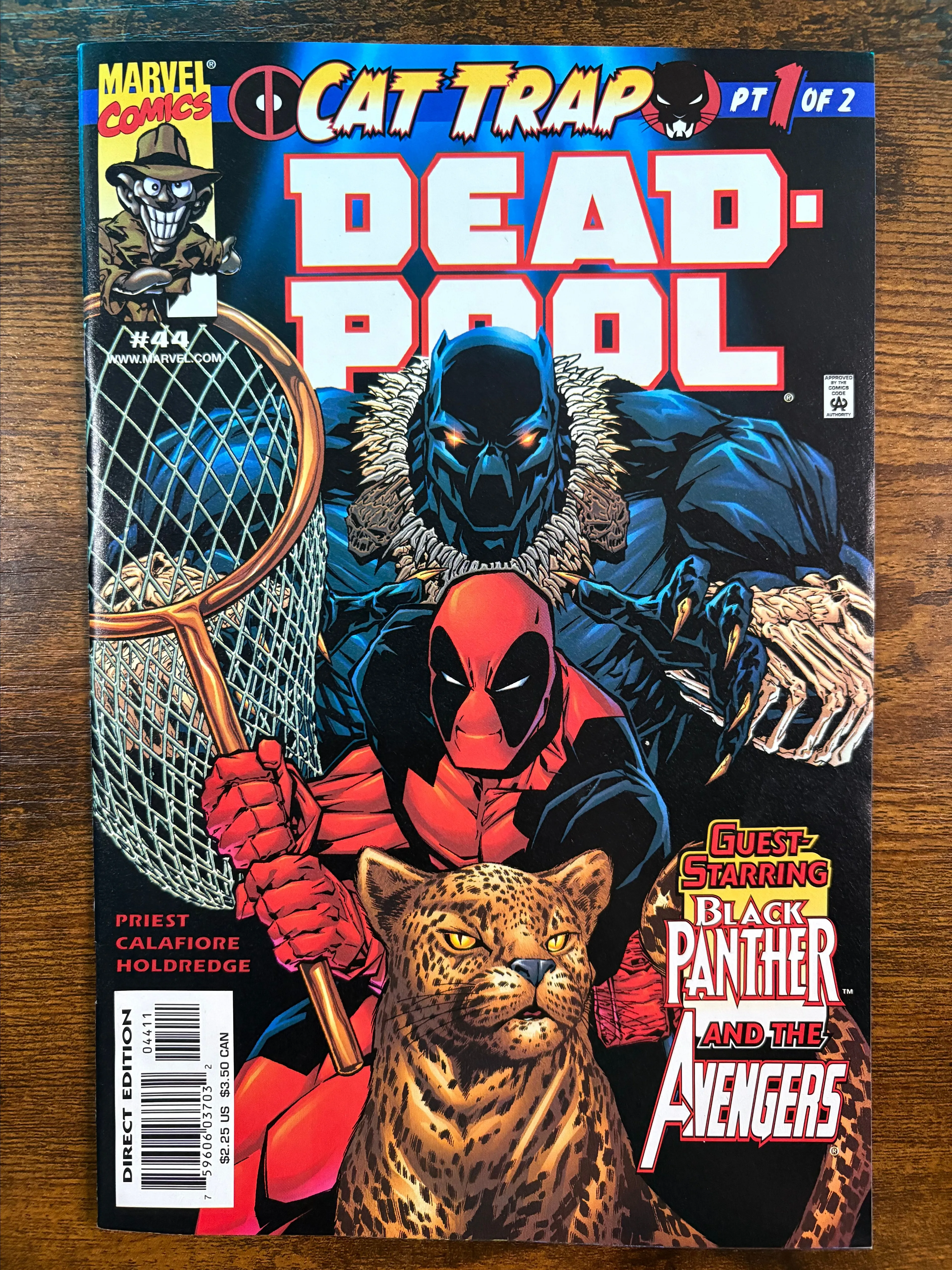 Product image for Deadpool #44 (2000) Killmonger Black Panther