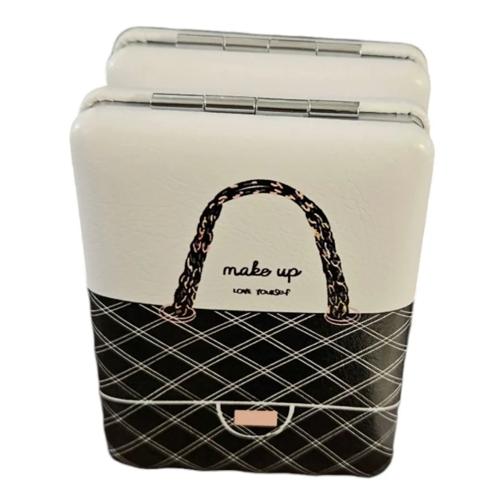 Product image for Unbranded Makeup Bag, Black and White
