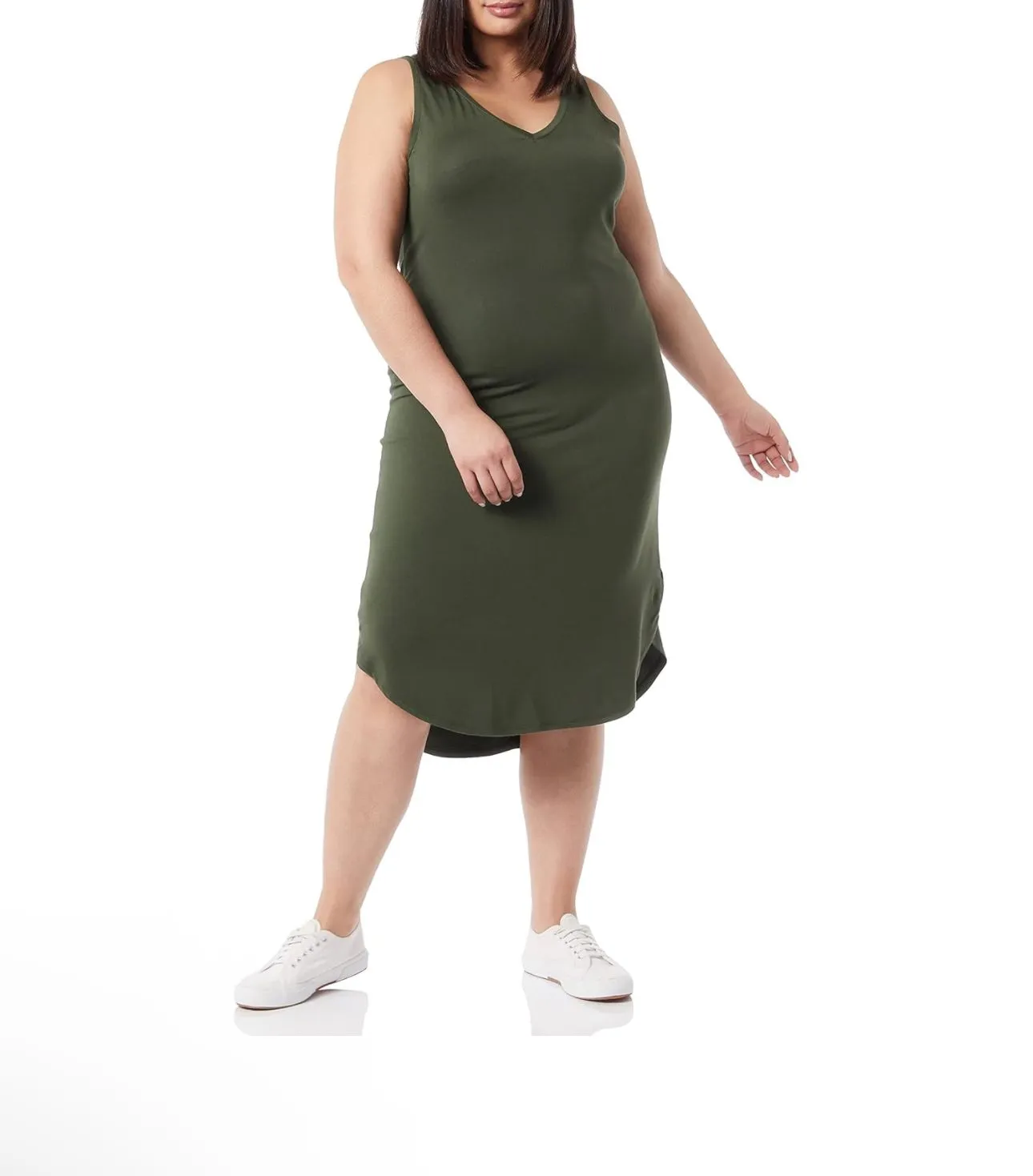 Product image for Daily Rituals Green Long Dress Size XXL