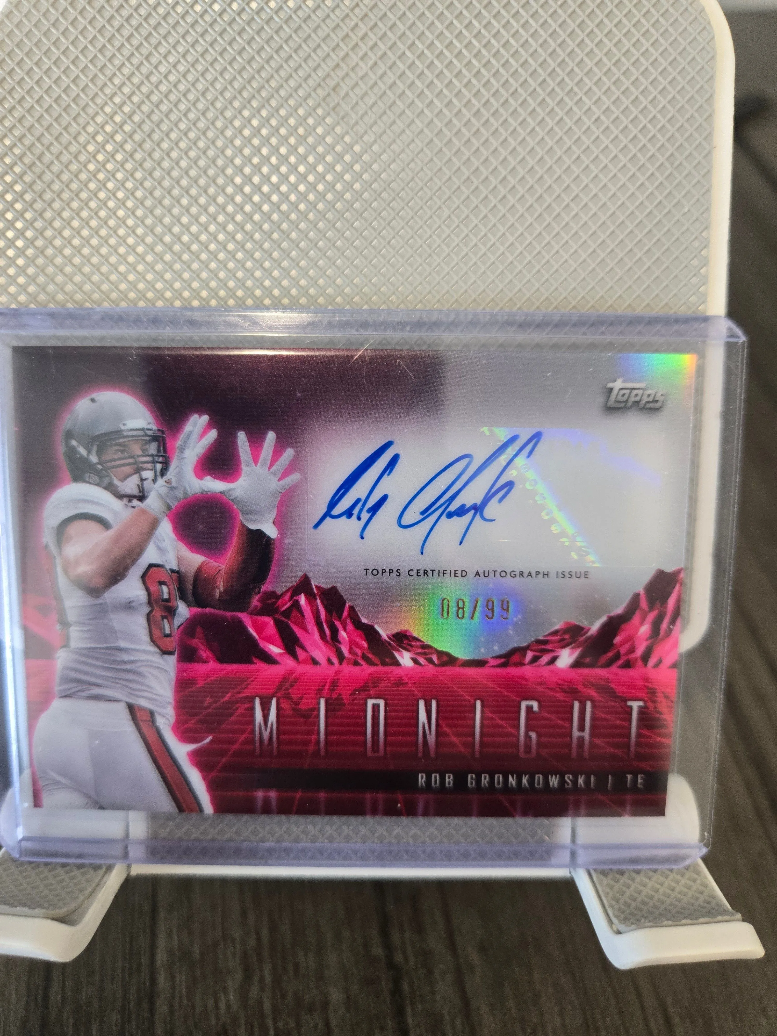 Product image for 2024 Topps Midnight Rob Gronkowski AUTO /99