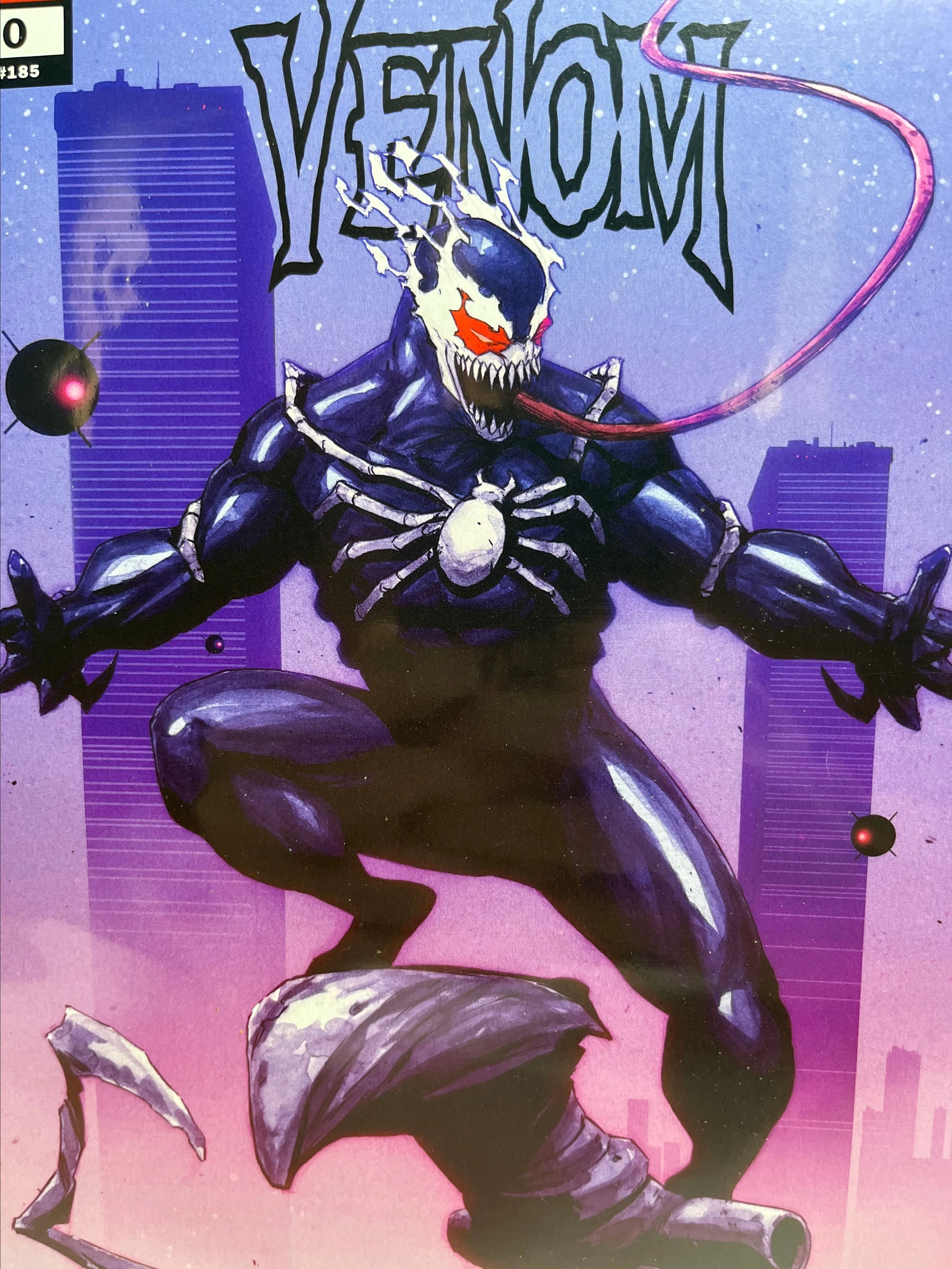 Product image for 2019 Venom #20 Venom 2099 Variant, Partial Origin of Dylan Brock theorized by the Maker,Written by Donny Cates, Art by Kyle Hotz