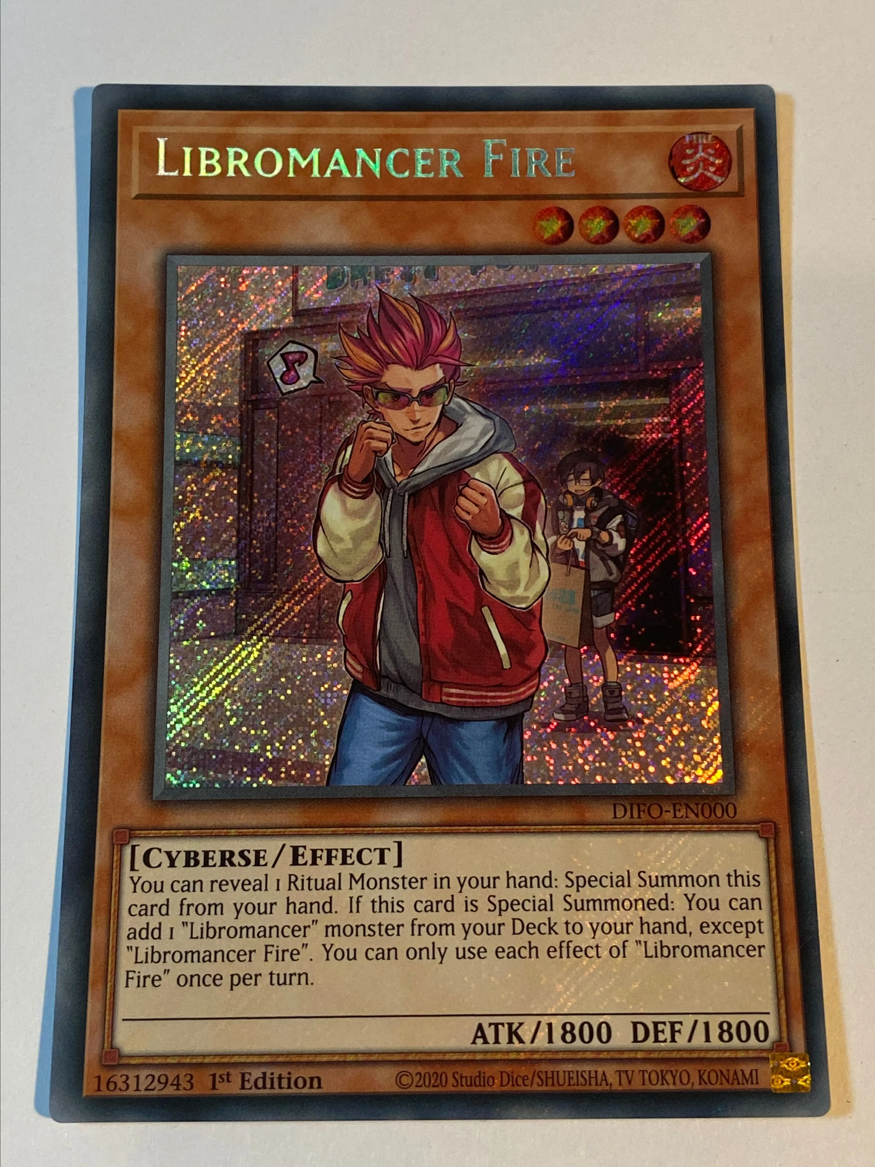 yugioh libromancer cards Amazon.com: Libromancer Fireburst - DIFO-EN087 - Ultra Rare main image 1