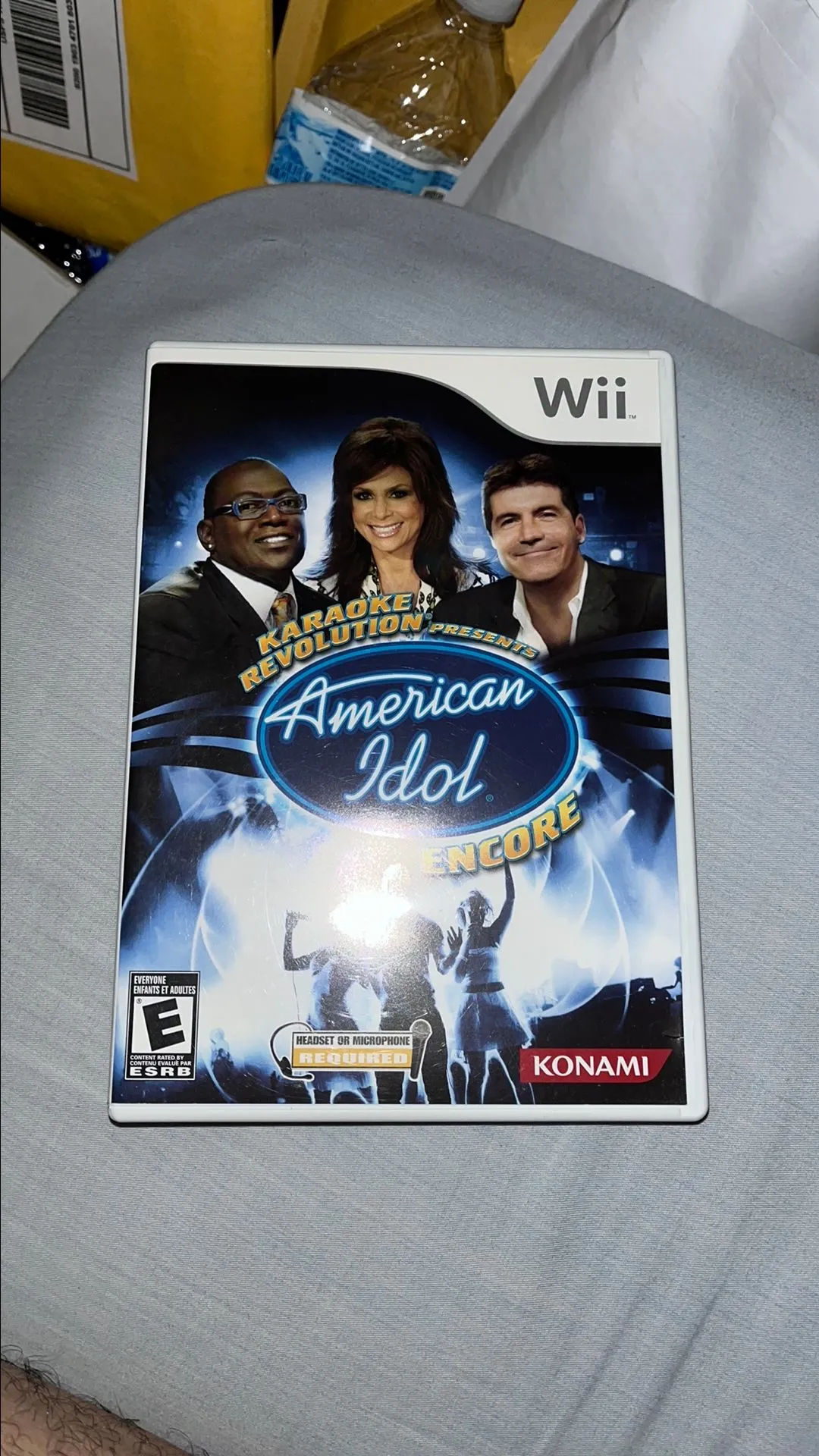 Product image for Karaoke Revolution Presents: American Idol Encore Wii Game