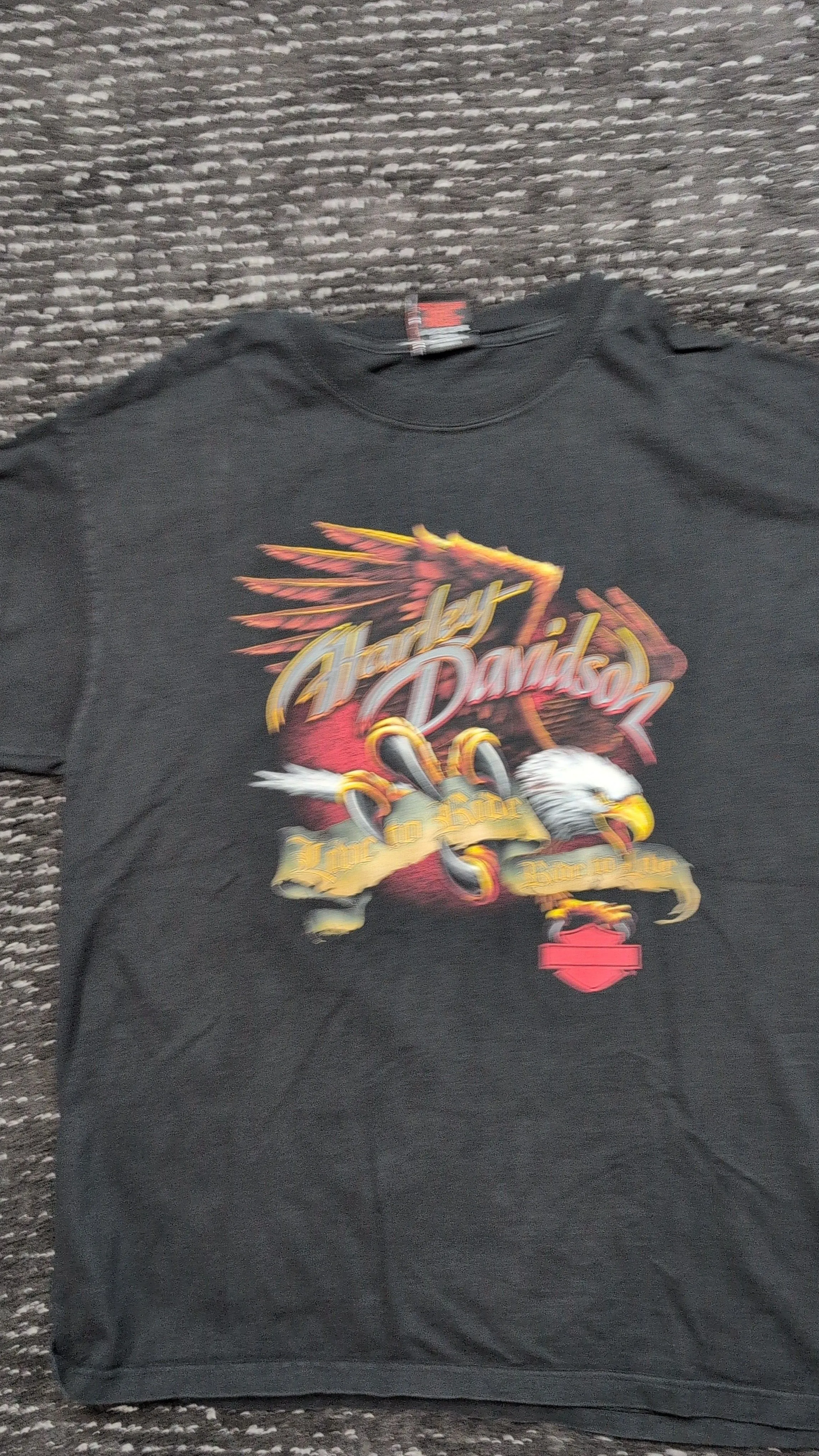 Product image for 2000s Harley Davidson Ride to Live Shirt Large 