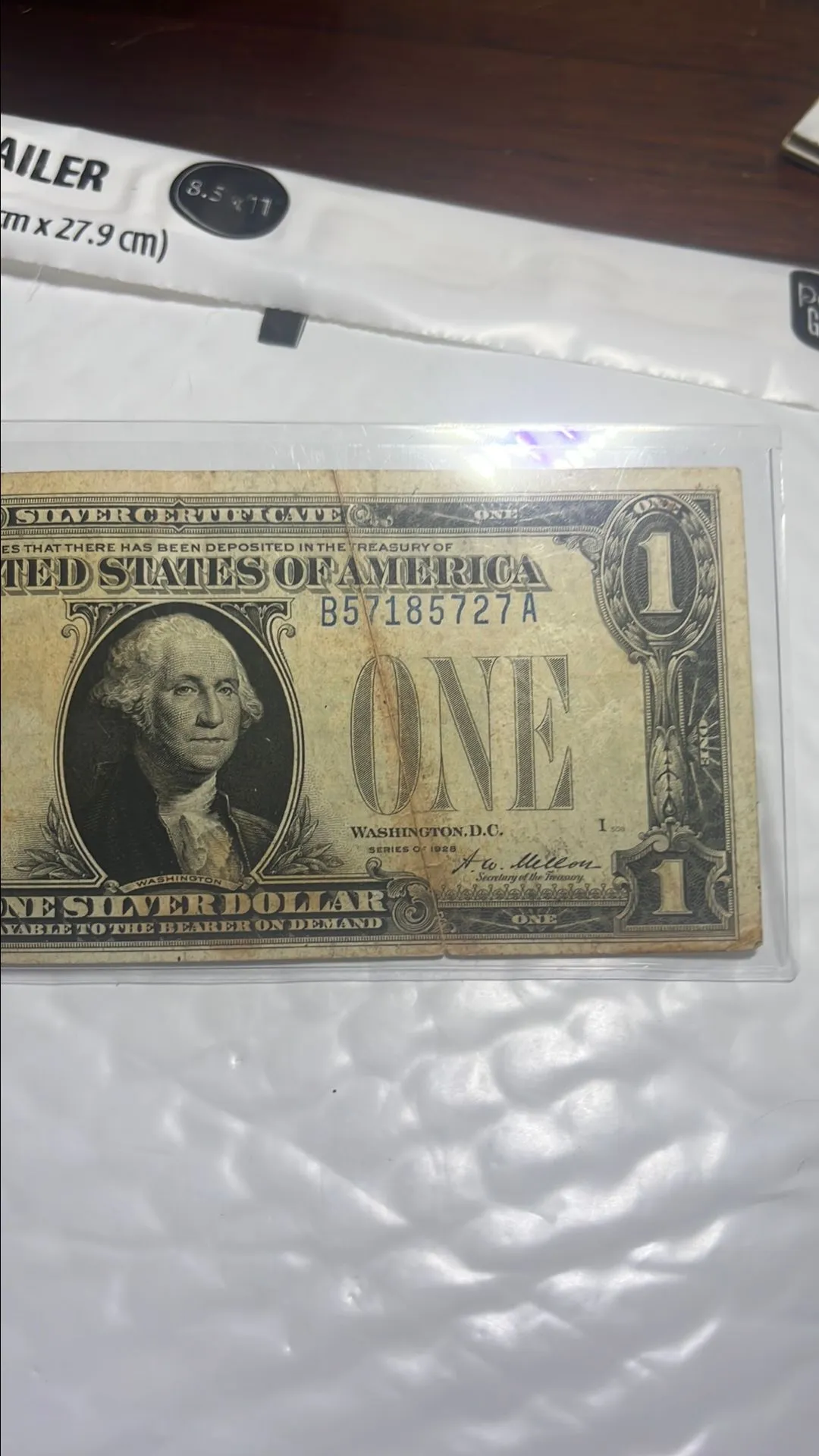 Product image for 088. 1928 Silver Certificate **