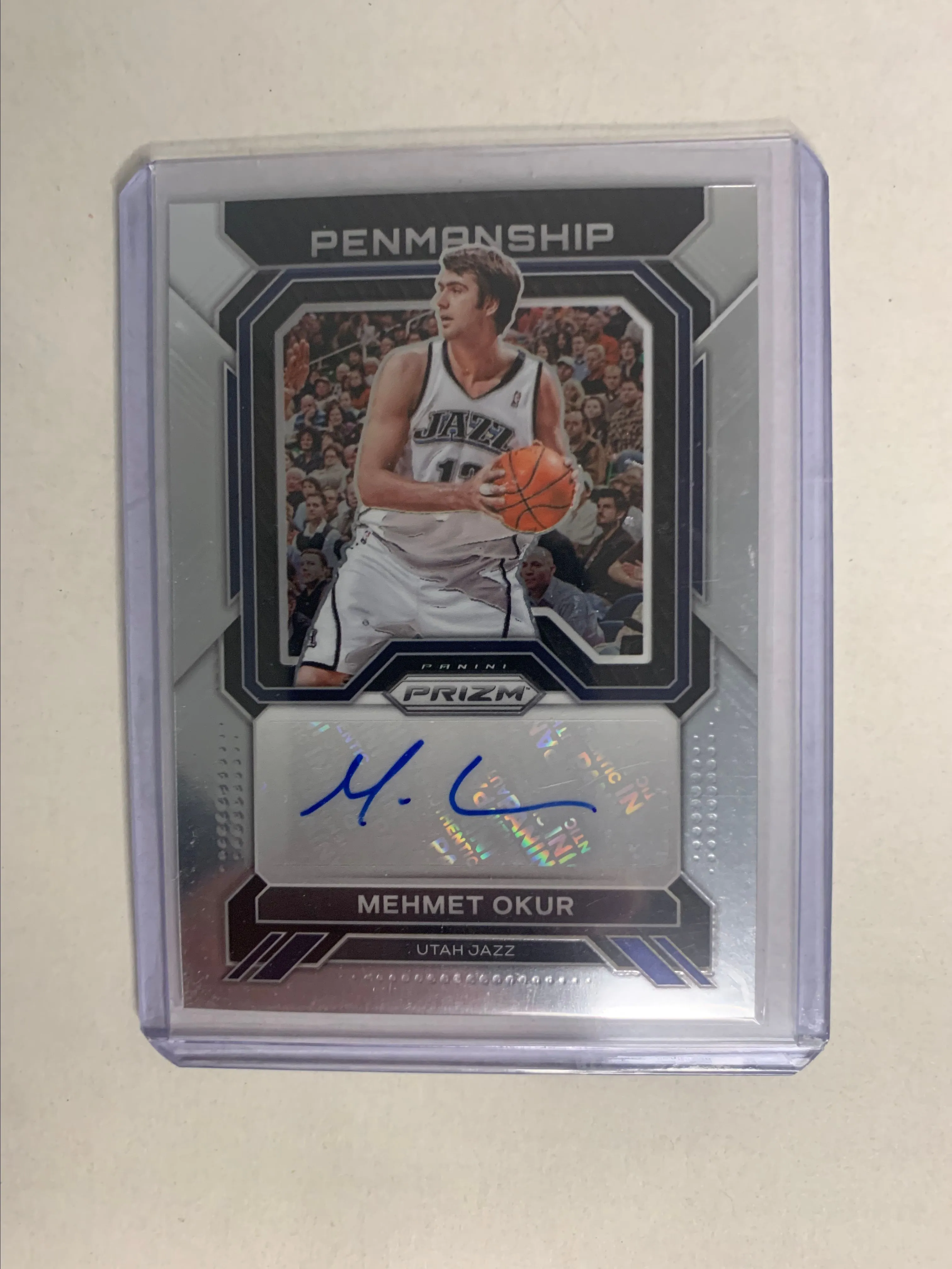 Product image for 2022-23 Panini Prizm Mehmet Okur Penmanship Autograph