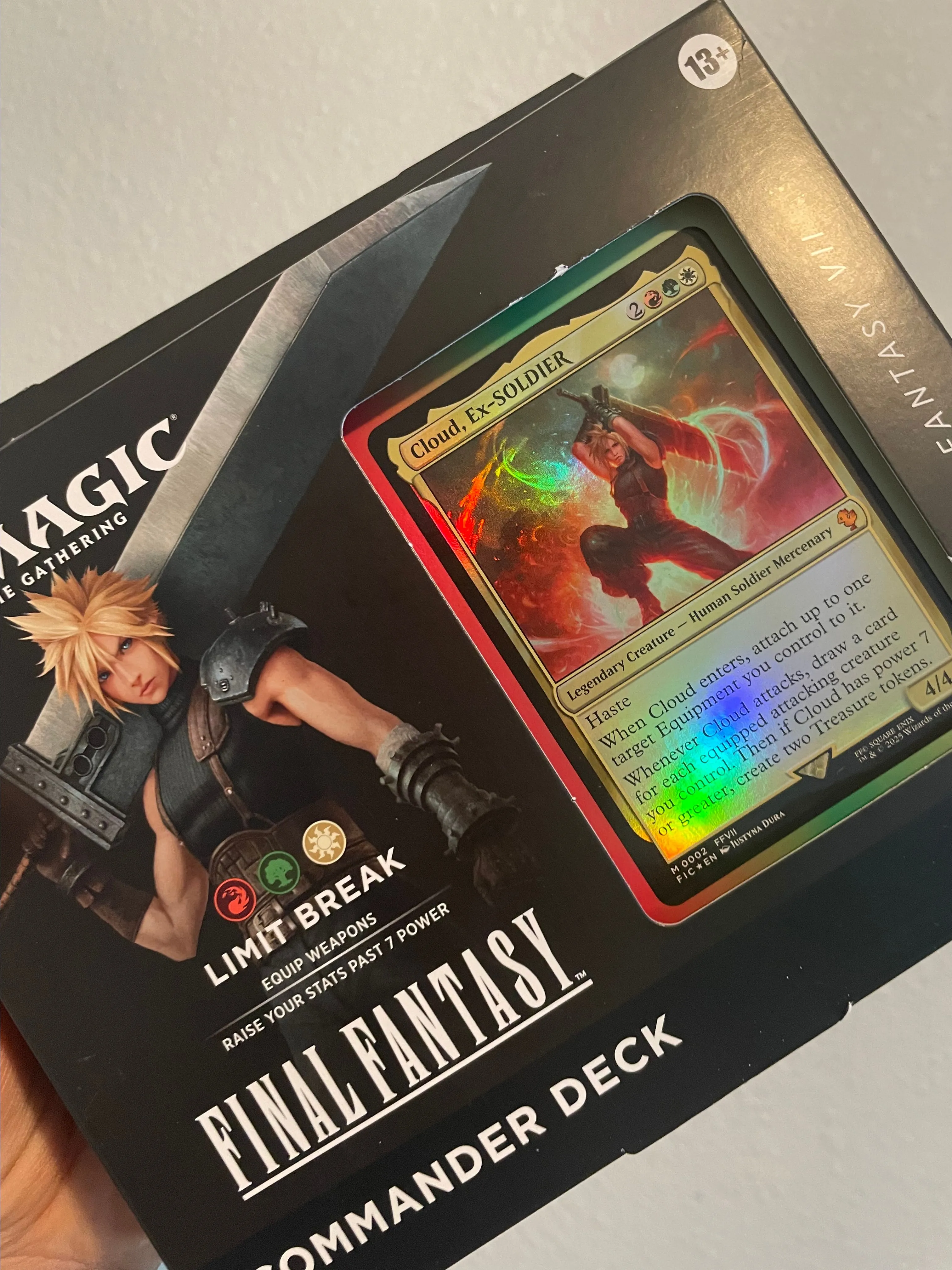 Product image for Final Fantasy Cloud Commander Deck