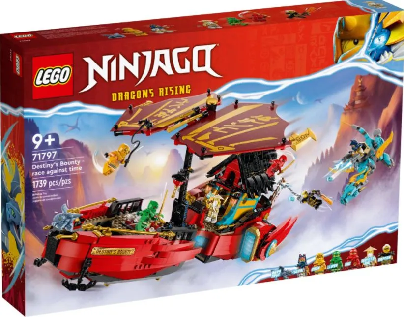 Product image for Lego 71797 NINJAGO Destiny’s Bounty – Race Against Time 71797
