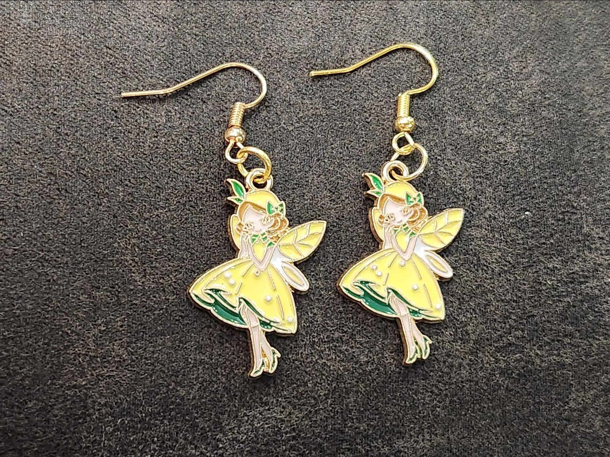 Product image for Gold Berry Fairy Earrings   