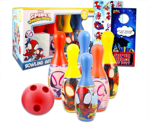 Product image for Spidey and His Amazing Friends Bowling Games