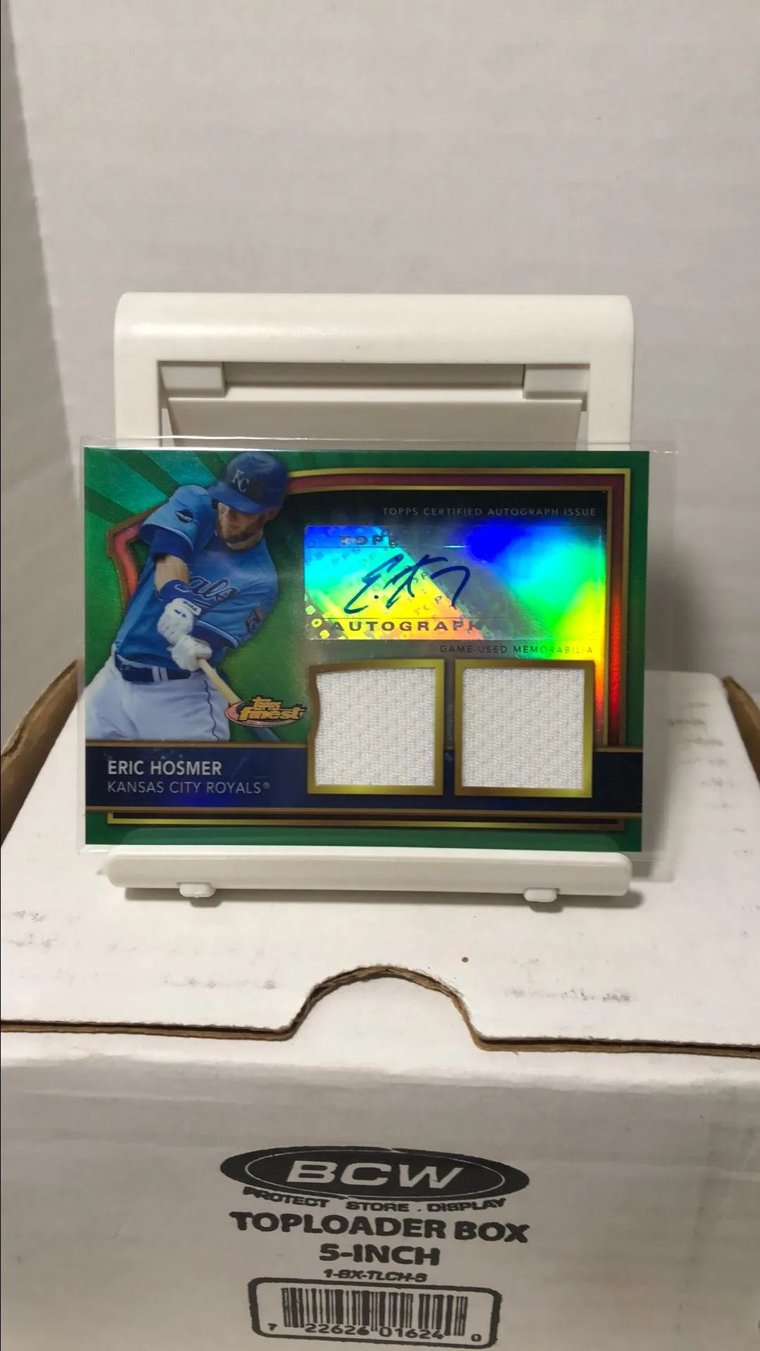 Product image for Eric Hosmer 2011 Topps Finest Patch Auto /149