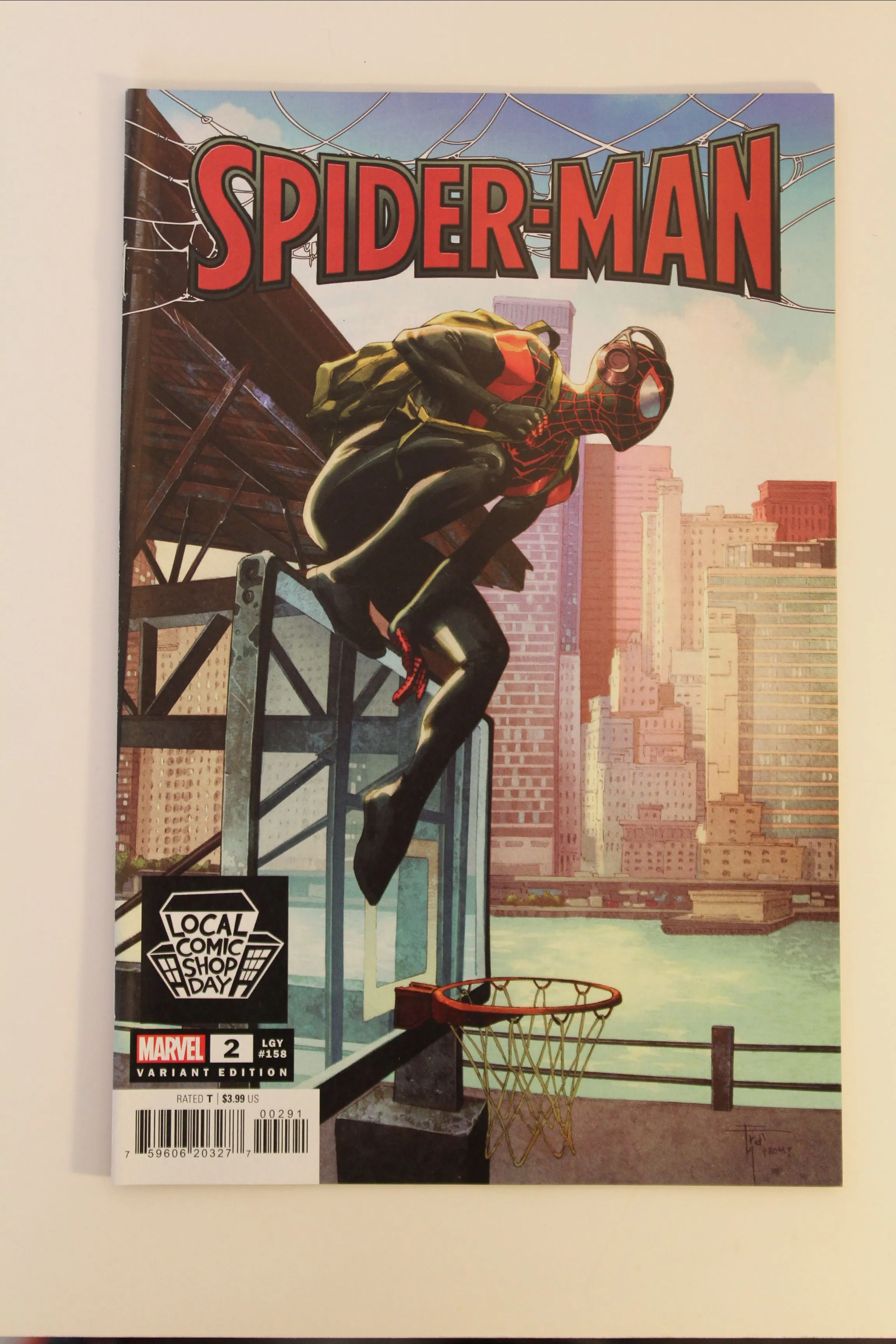 Product image for Spider-Man #2 Local Comic Shop Day Variant Miles Morales