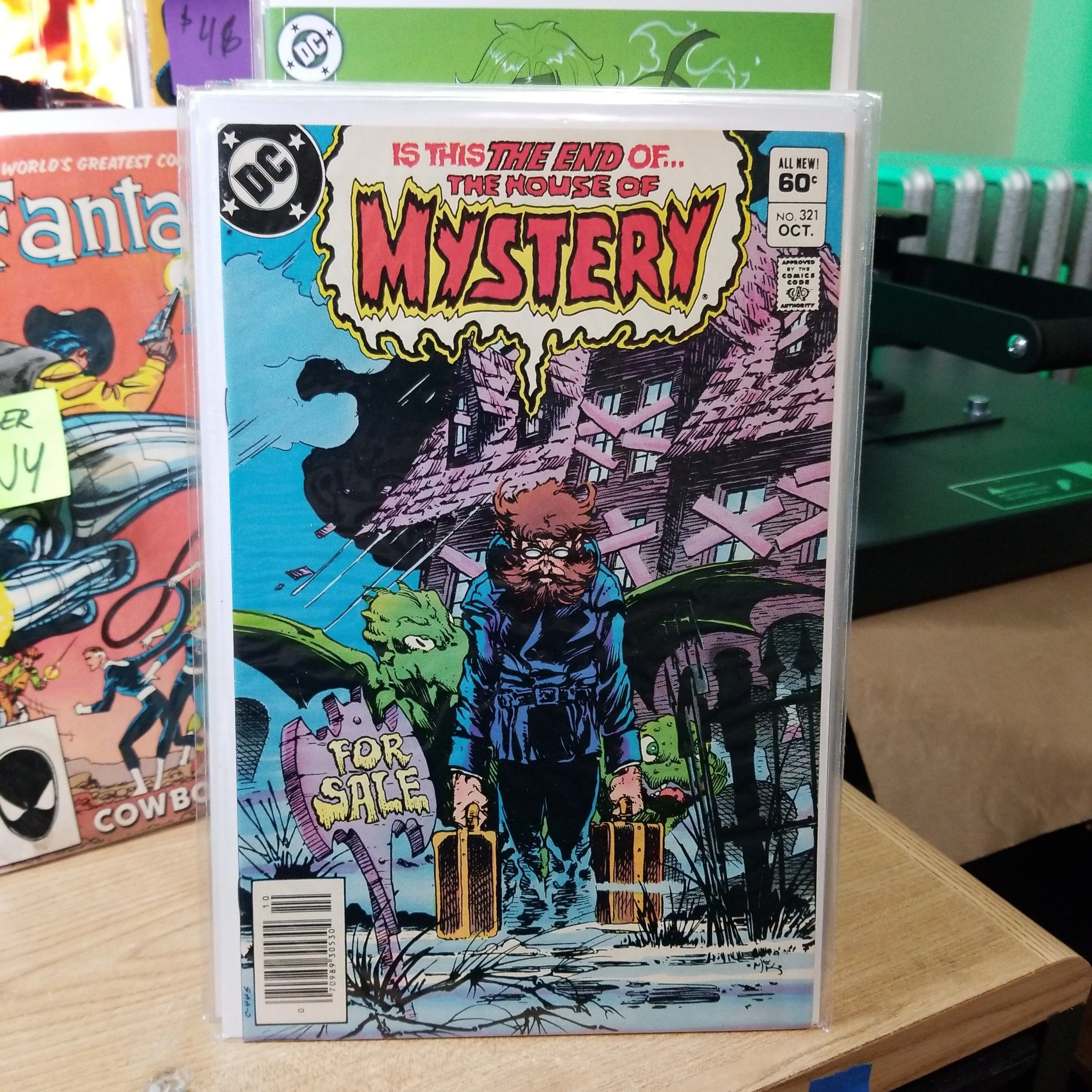 Product image for the House of Mystery #321 last issue death of I Vampire! horror