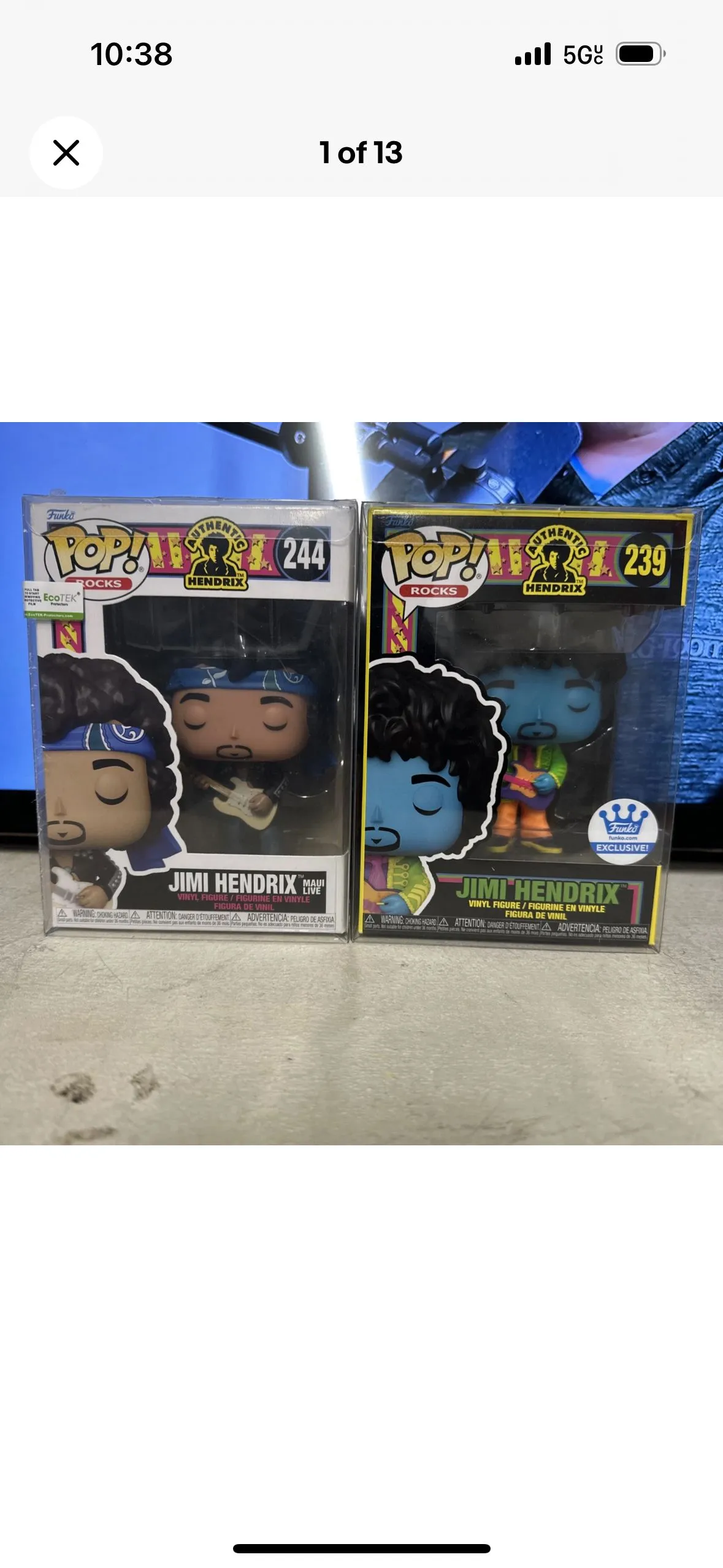 Product image for Jimi Hendrix lot of 2