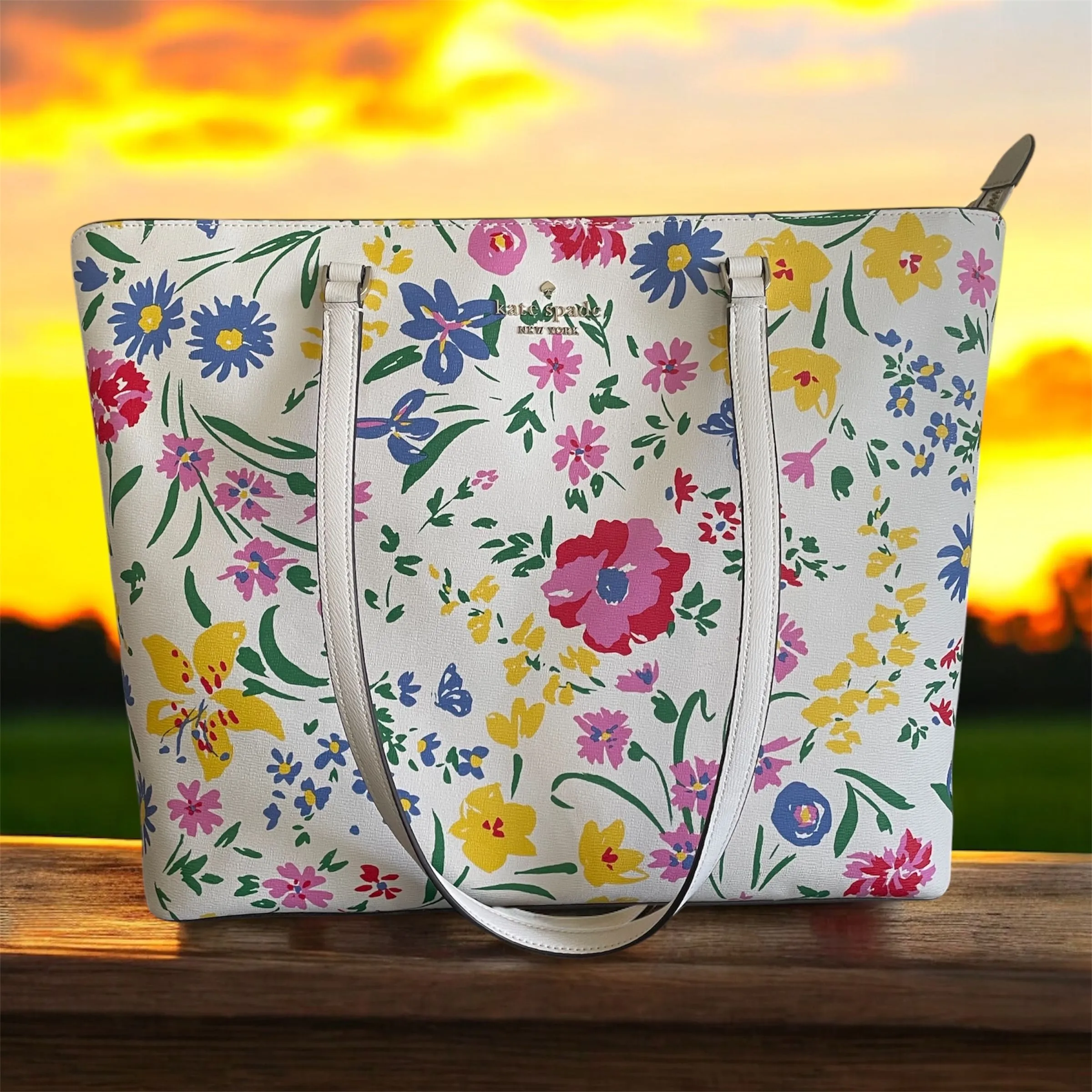 Product image for Kate Spade Floral Tote Bag