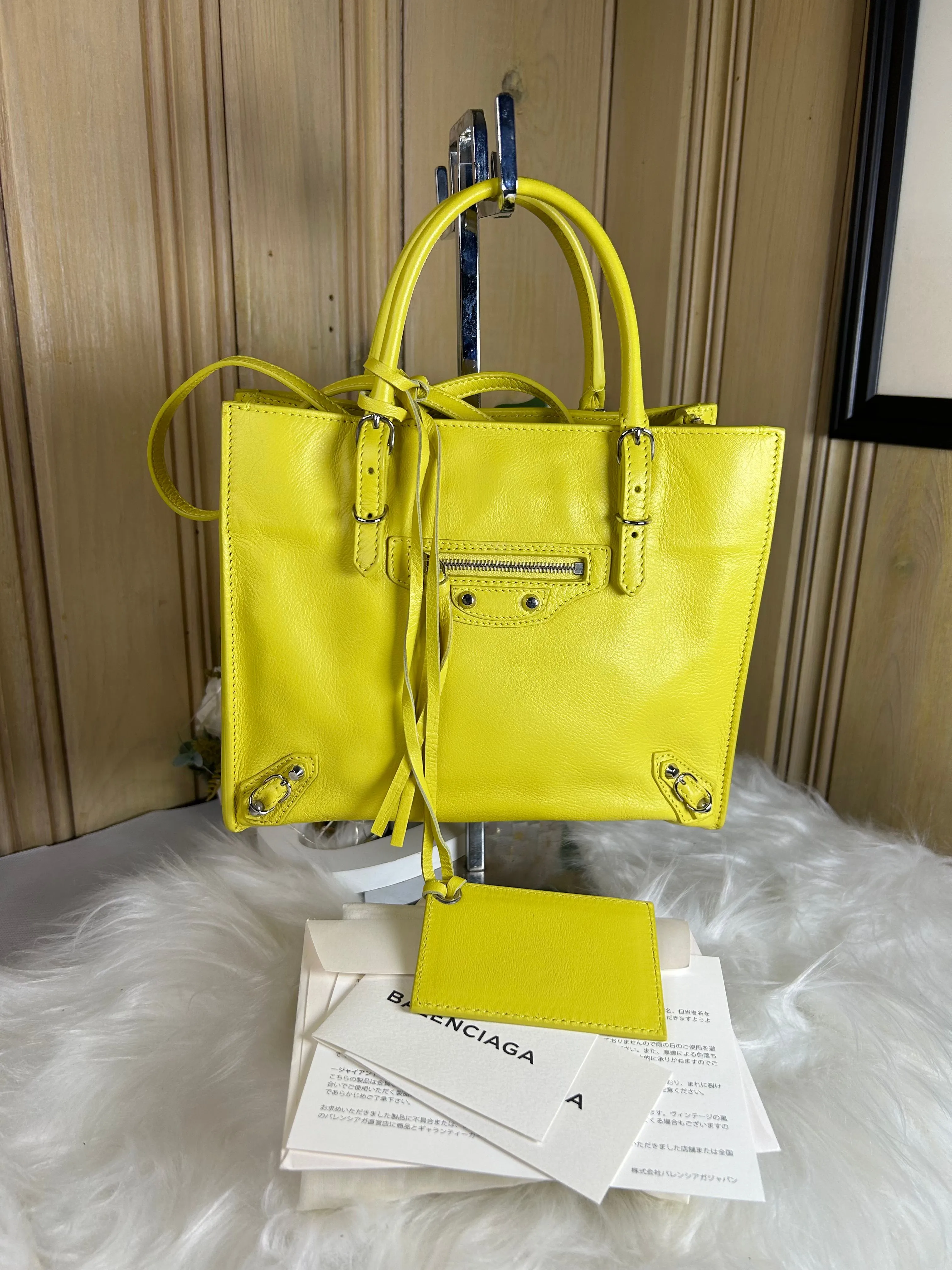 Product image for Balenciaga A4 mini papier bag