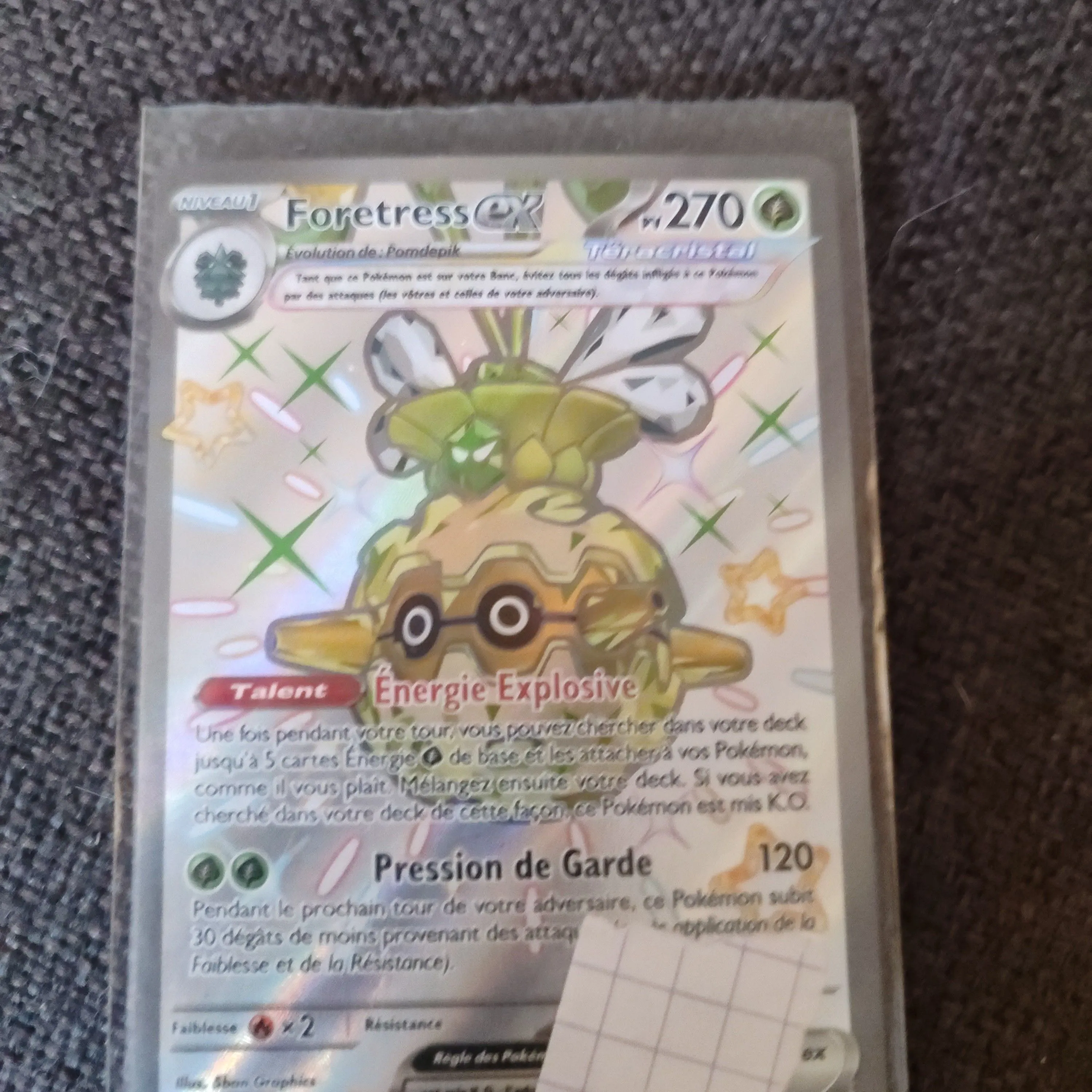 Product image for forteresse ex shiny terracristal