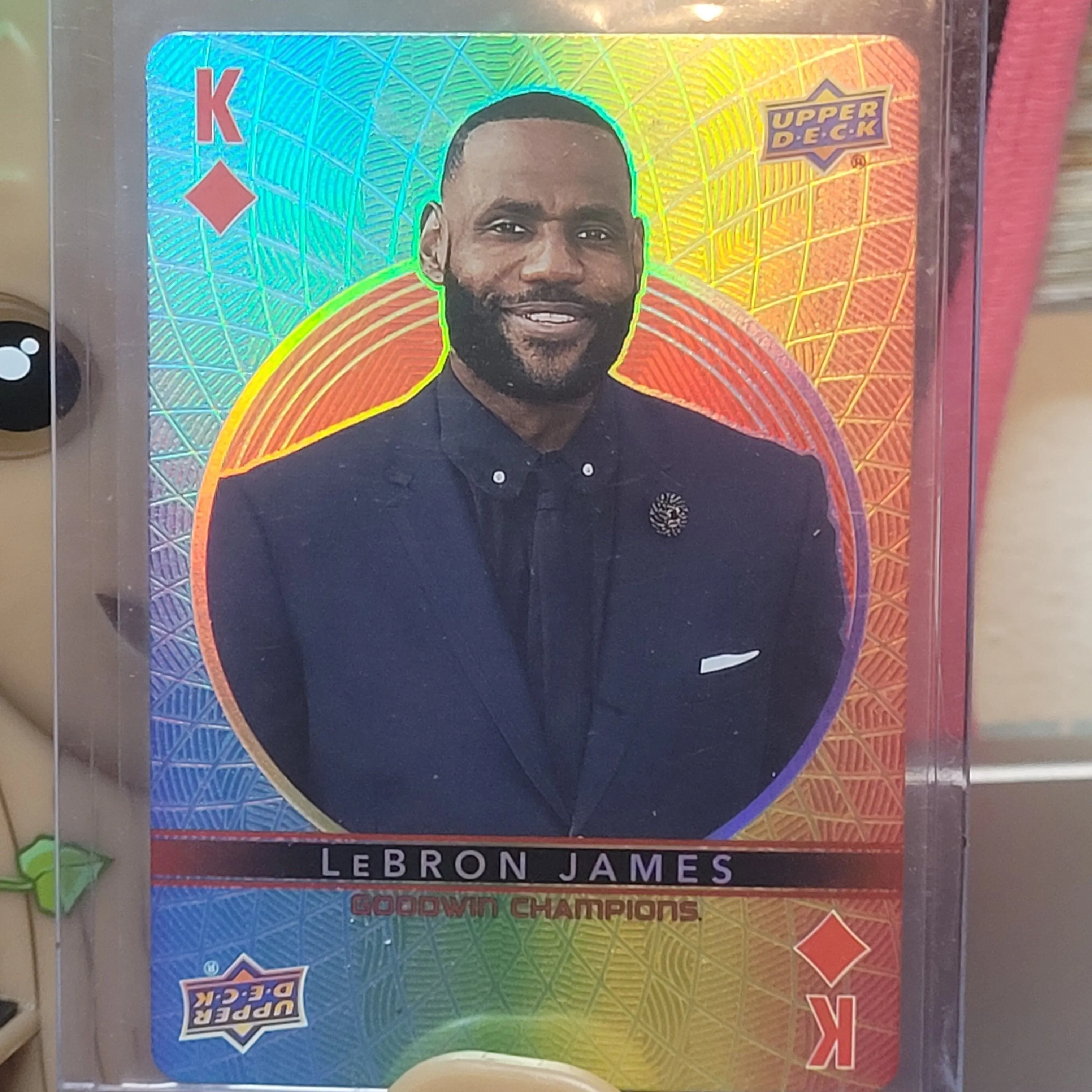 Product image for 2022 UpperDeck Goodwin dwin Champions LeBron James No. K Diamonds