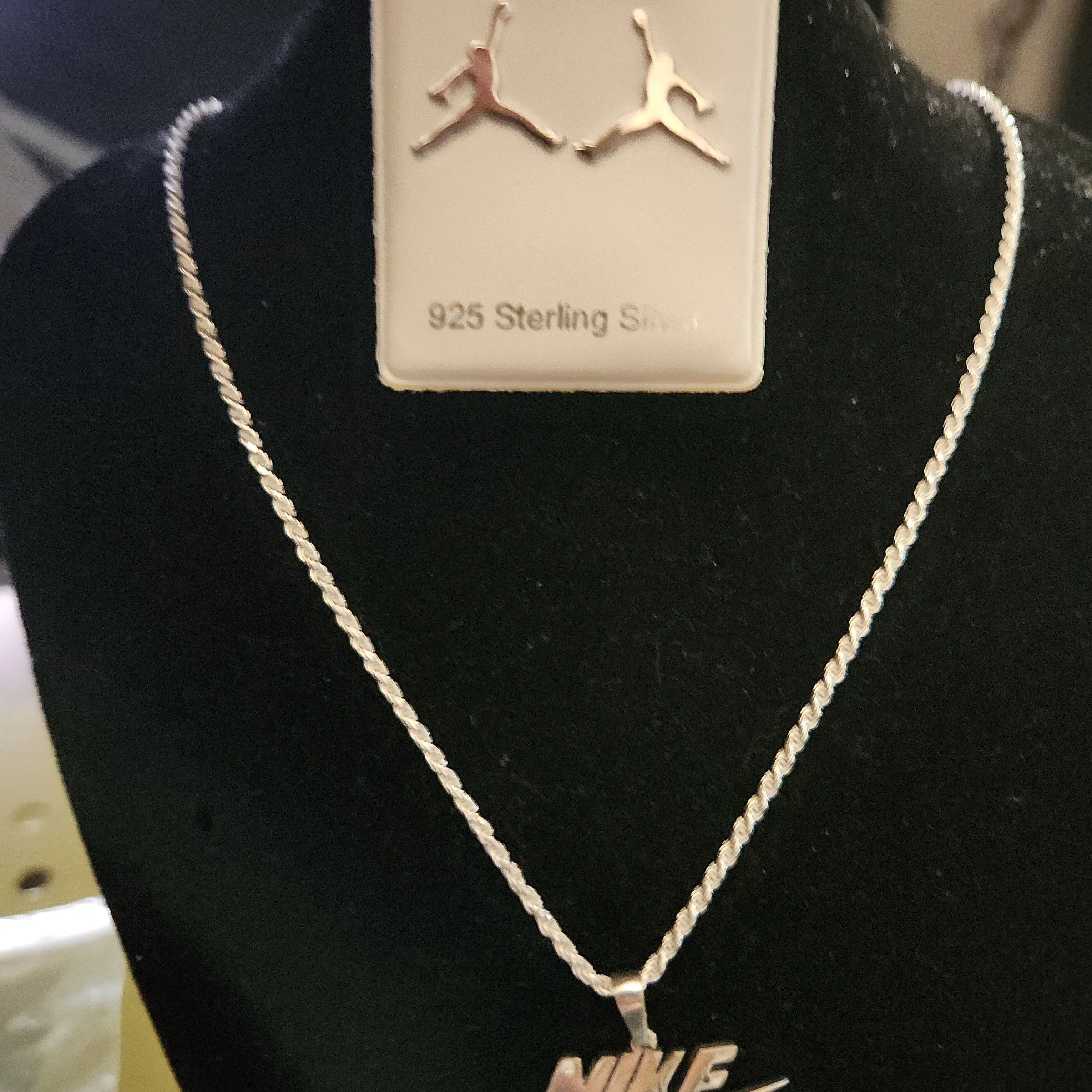 Product image for **COMBO** Chain, Pendant &Earrings