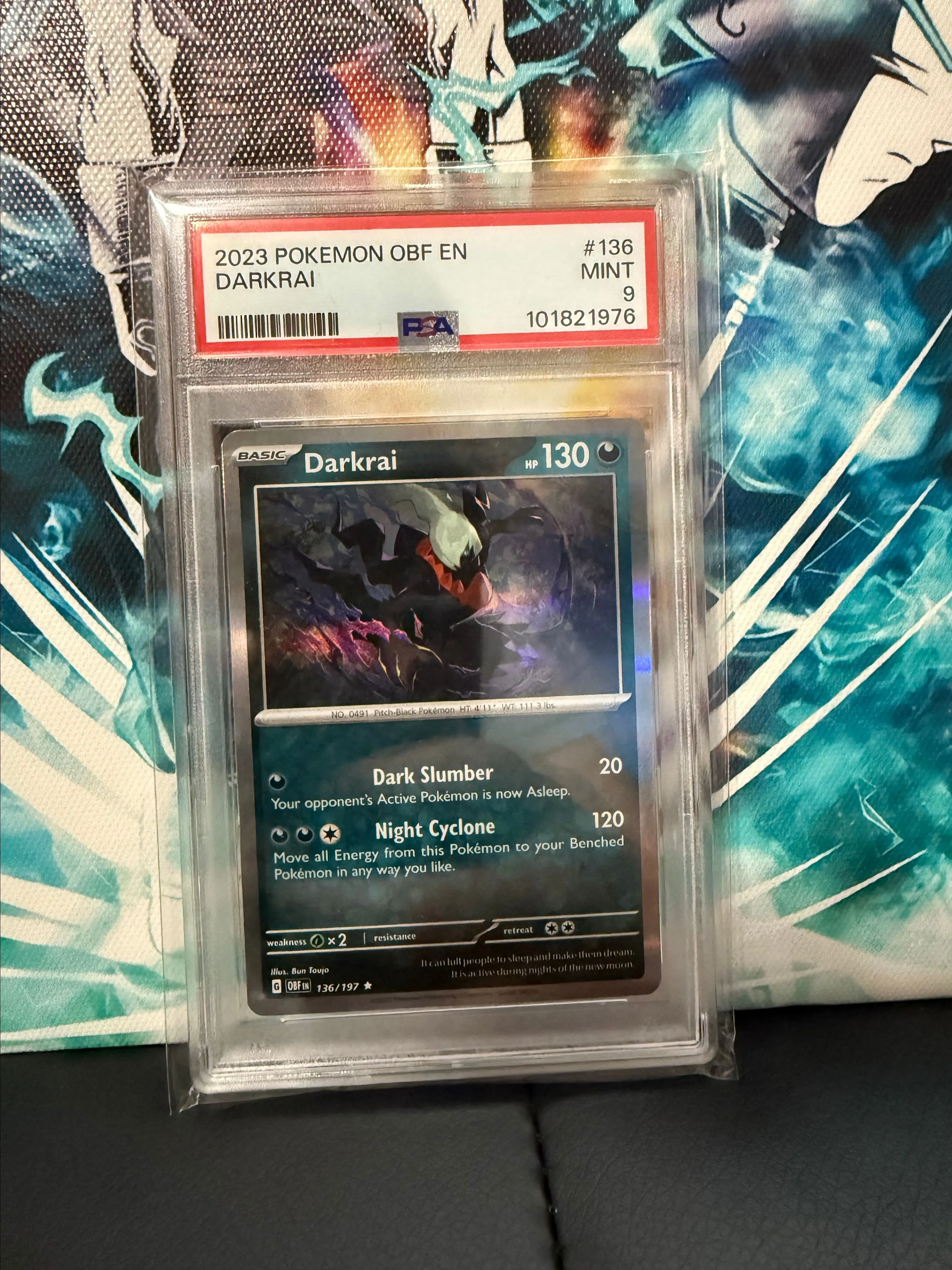 2023 Pokemon Obf En-obsidian Flames 136 Darkrai PSA 9  Whatnot: Shop,  Sell, Connect