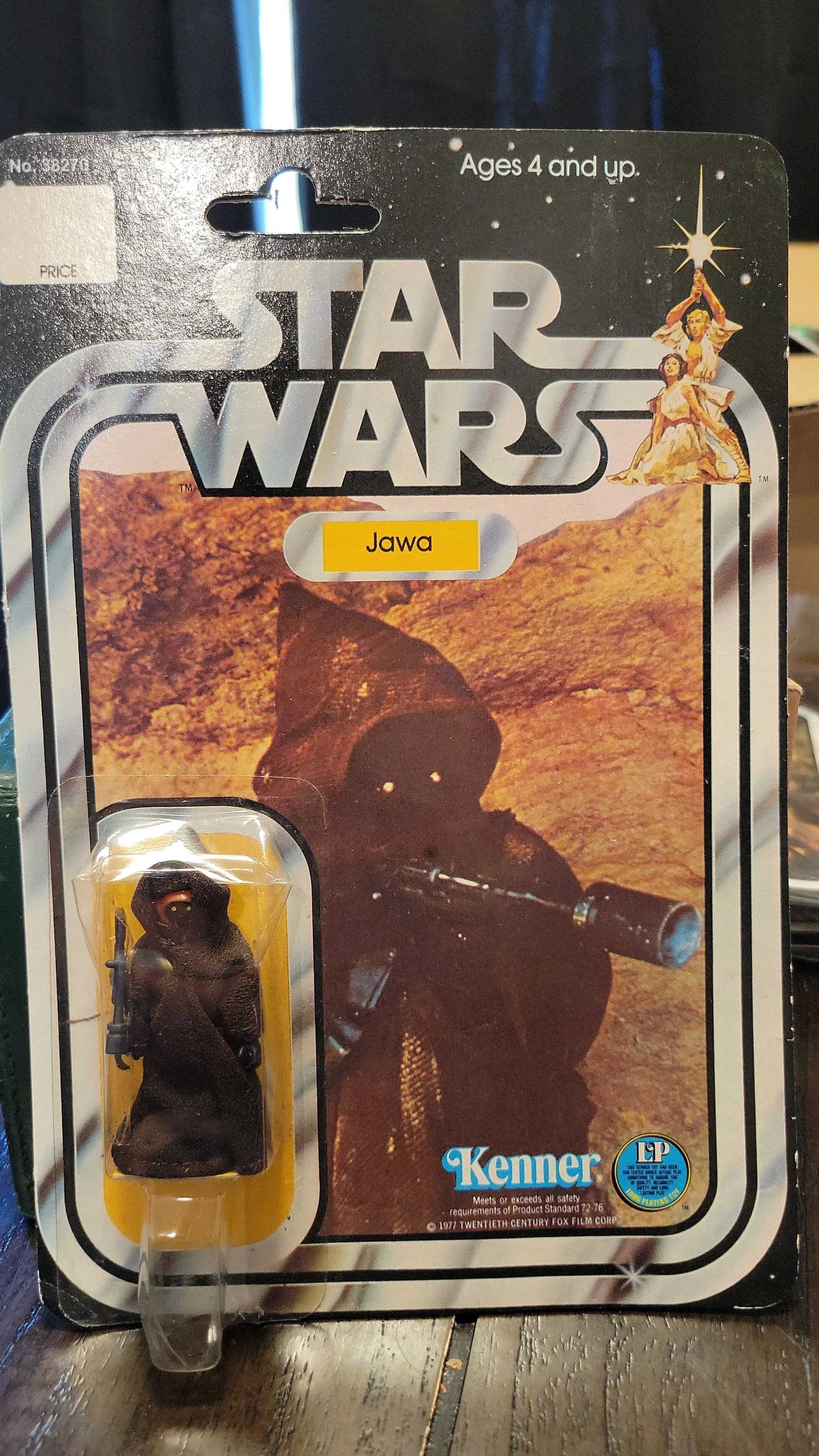 Product image for Star Wars 1978 Jawa MoC 20 back Version A