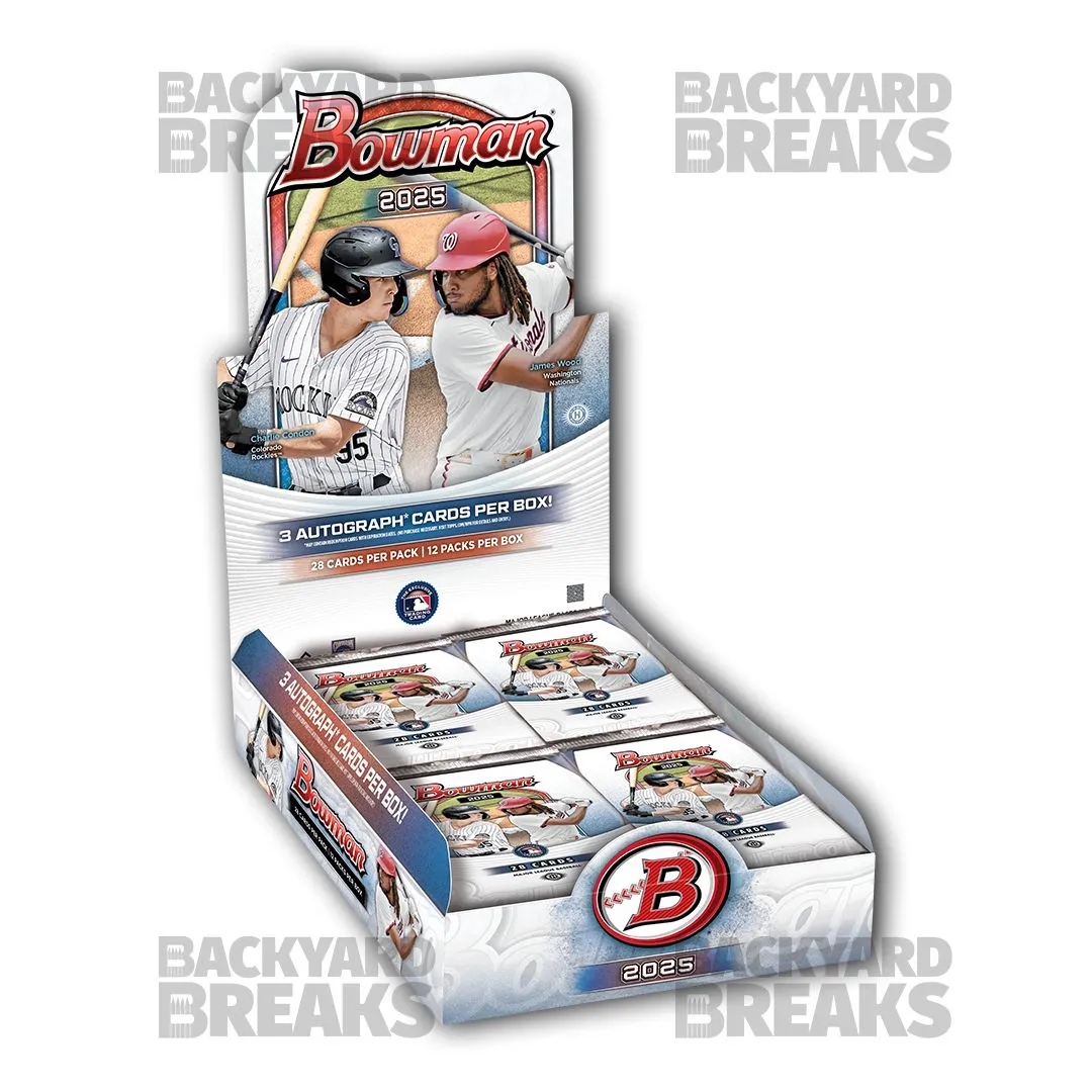 Product image for Bowman 2025 JUMBO! ( 3 autos)