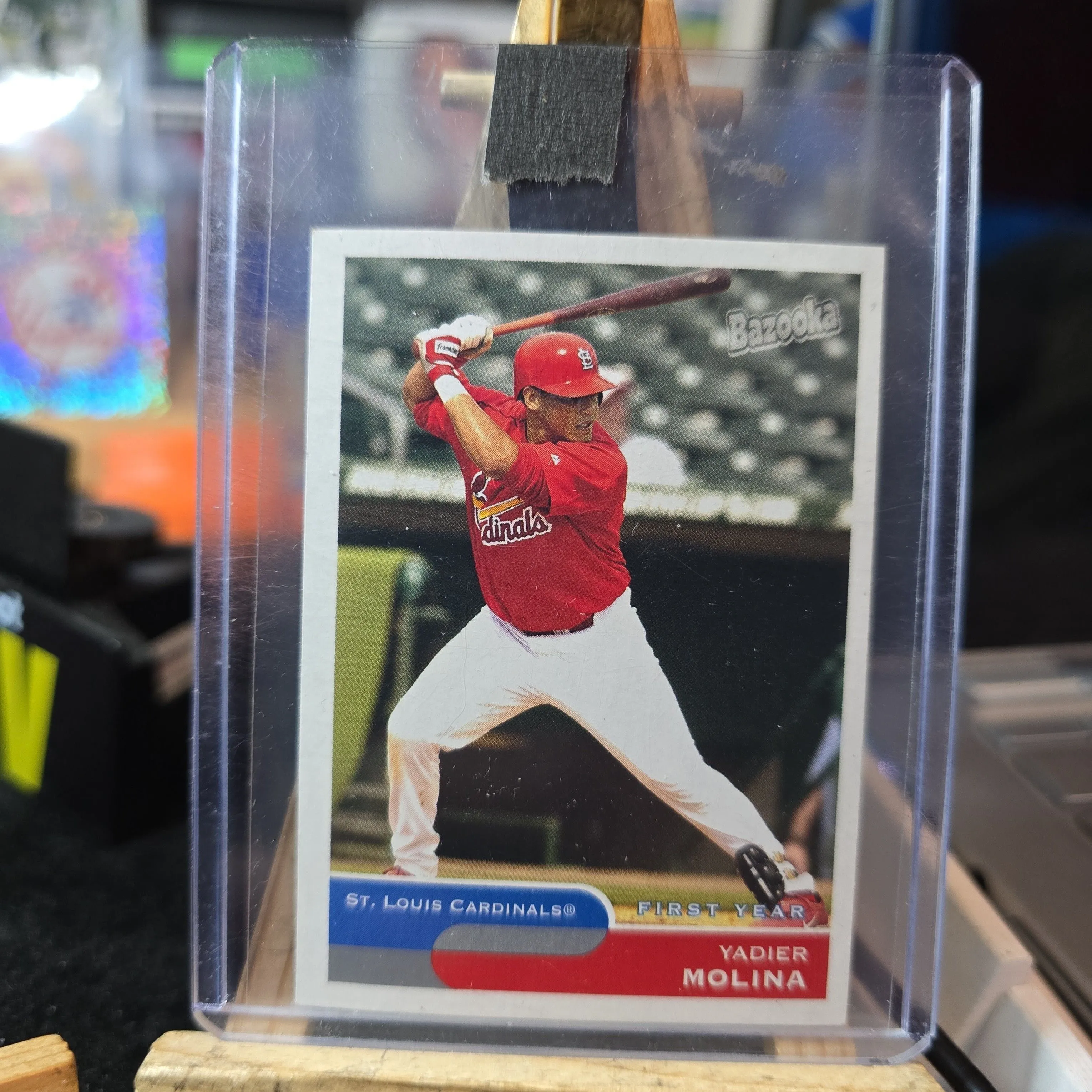 Product image for 2004 topps bazooka joe YADER MOLINA 1st year RC