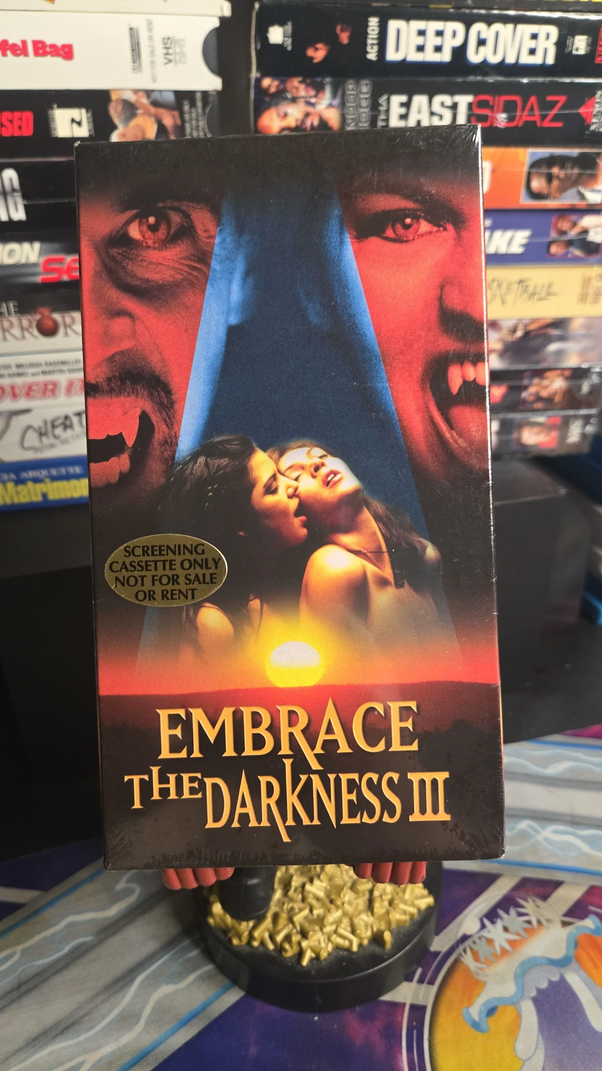 Product image for VHS SEALED- PROMO/SCREENER: EMBRACE THE DARKNESS III (RARE)