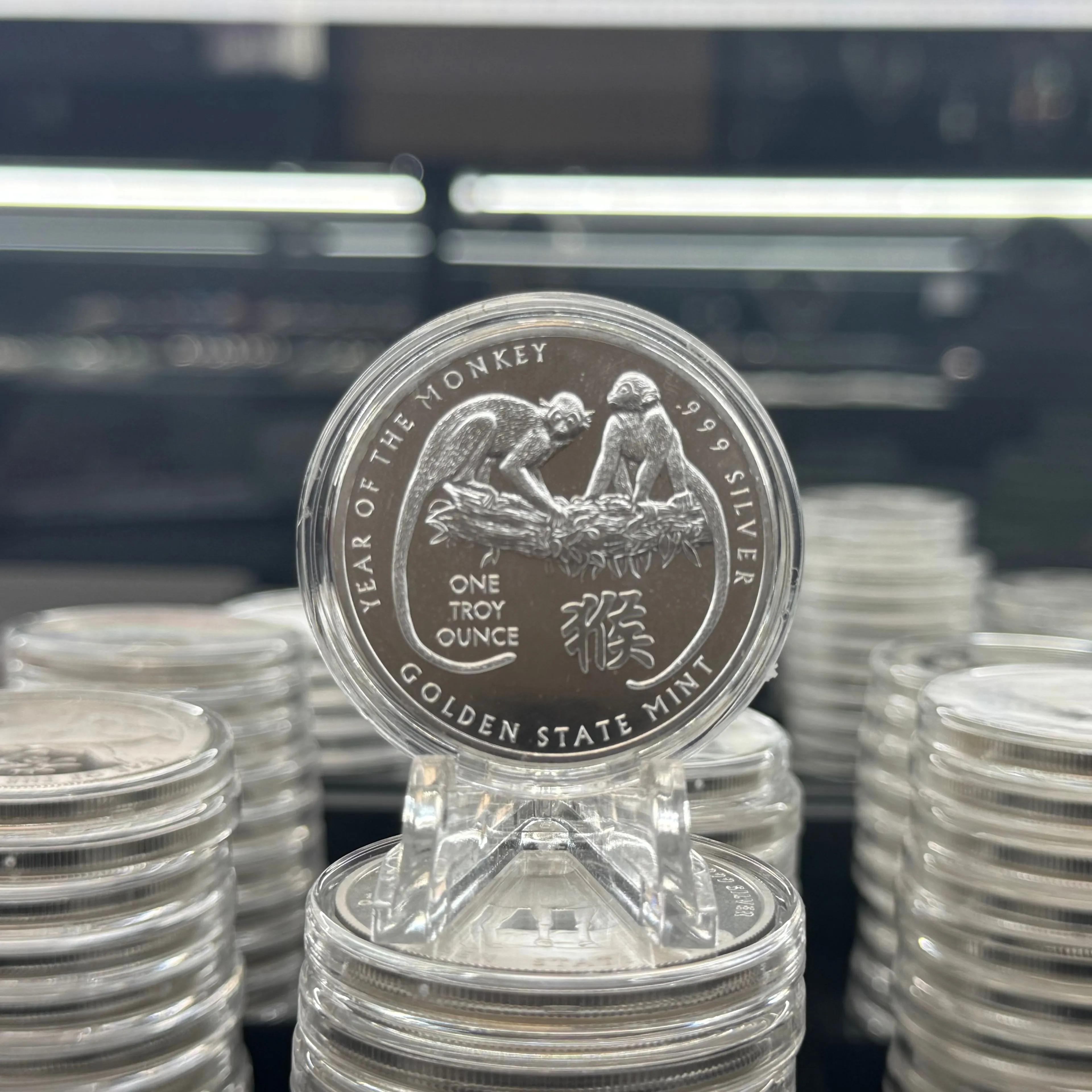 Product image for 1oz Year of the Monkey Coin