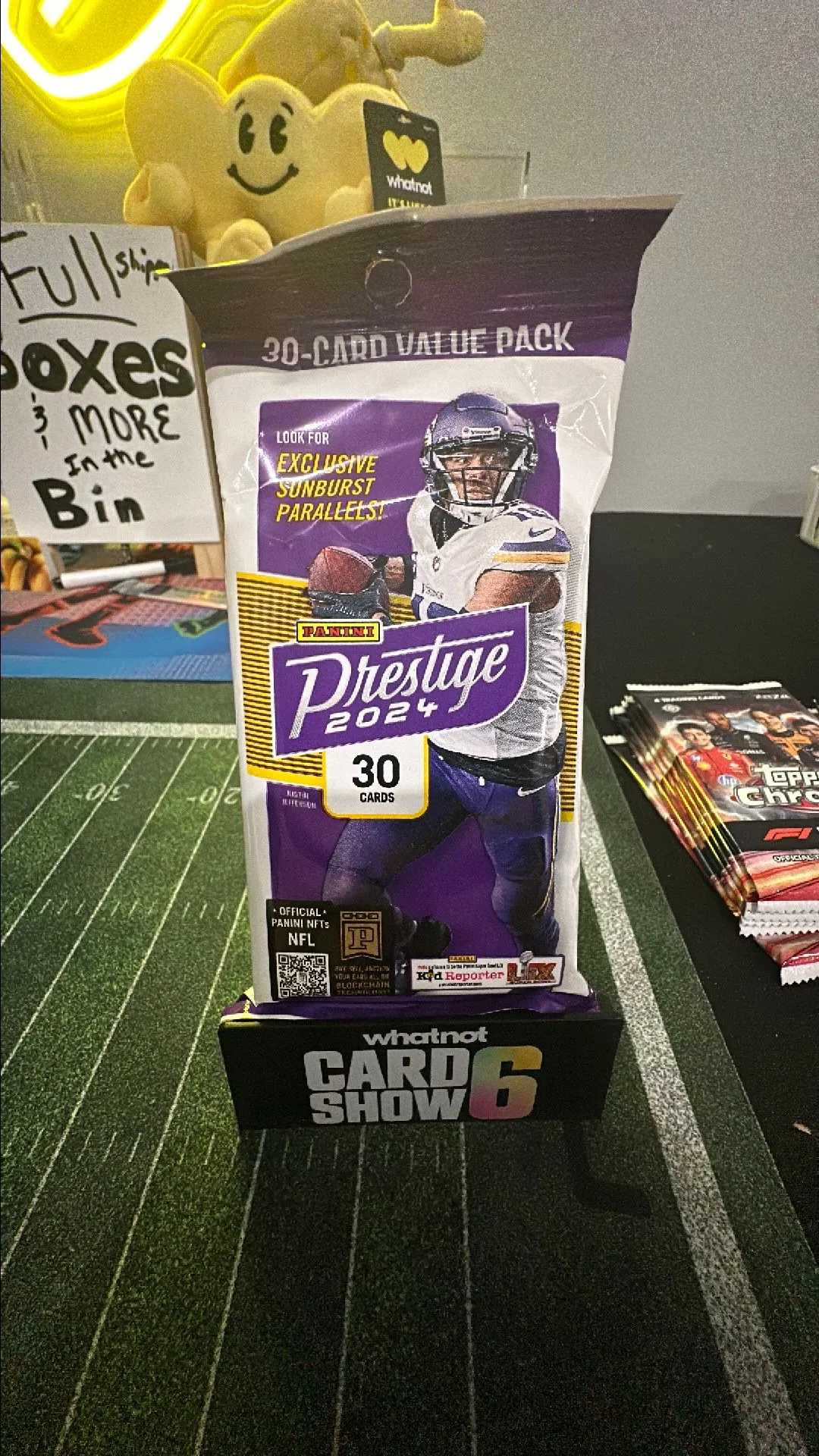 Product image for 2024 Panini Prestige Football NFL 30 Card Value Fat Pack
