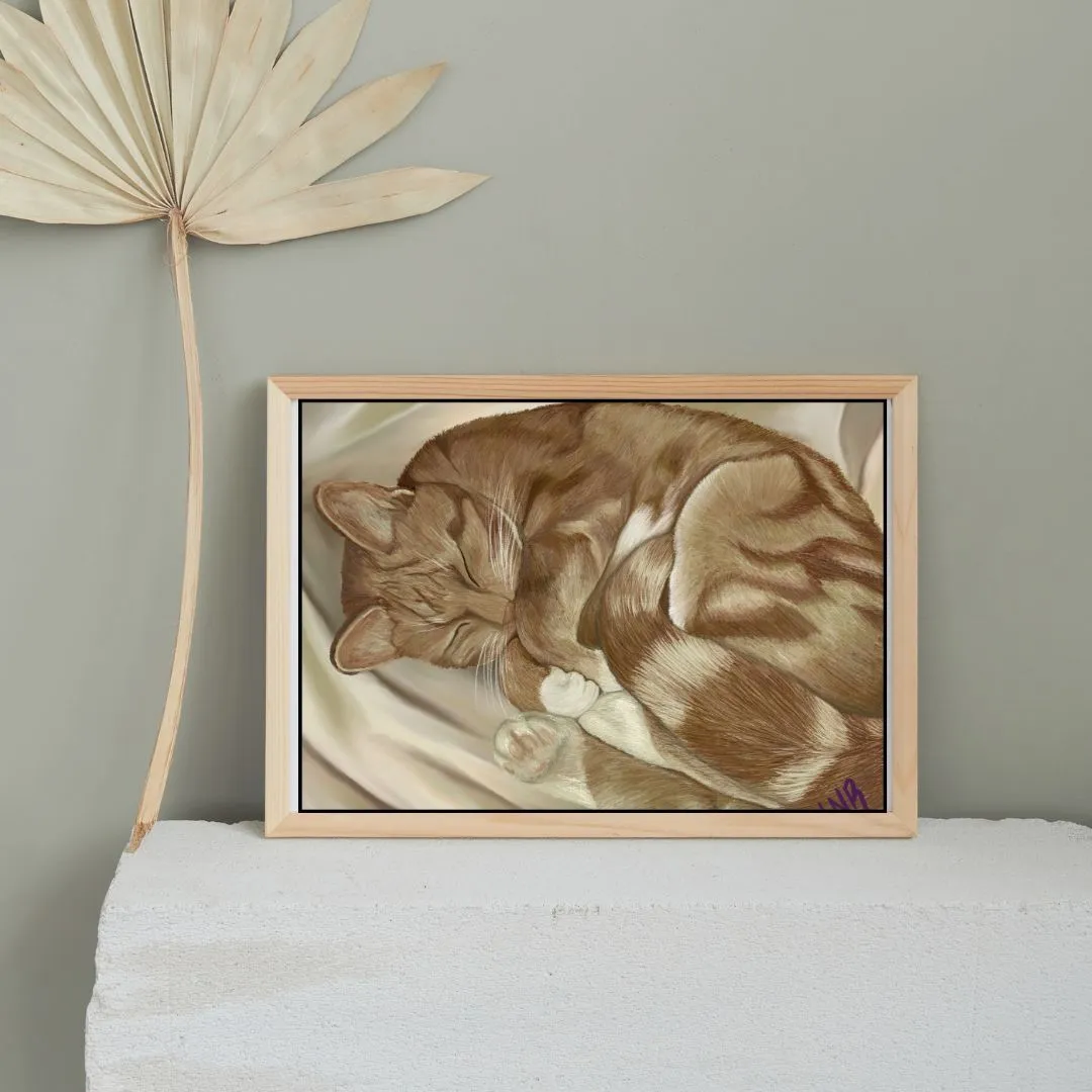 Product image for Pet Portrait - Orange Tabby