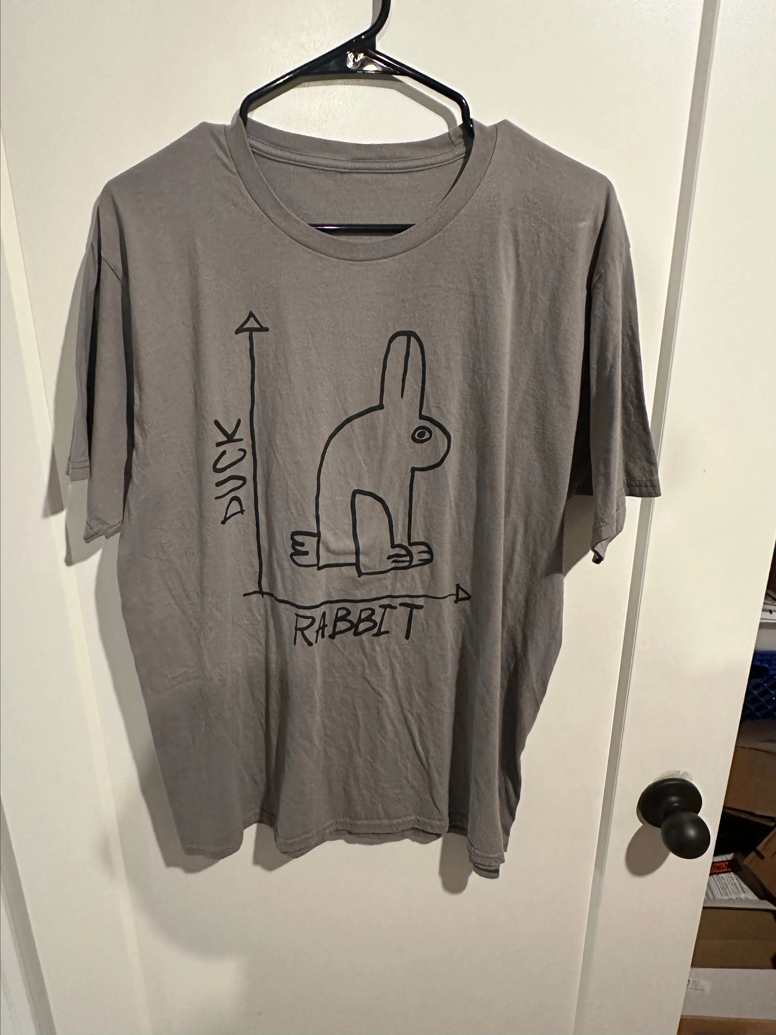 Product image for Duck & Rabbit Graph Science / Math Nerd T-Shirt