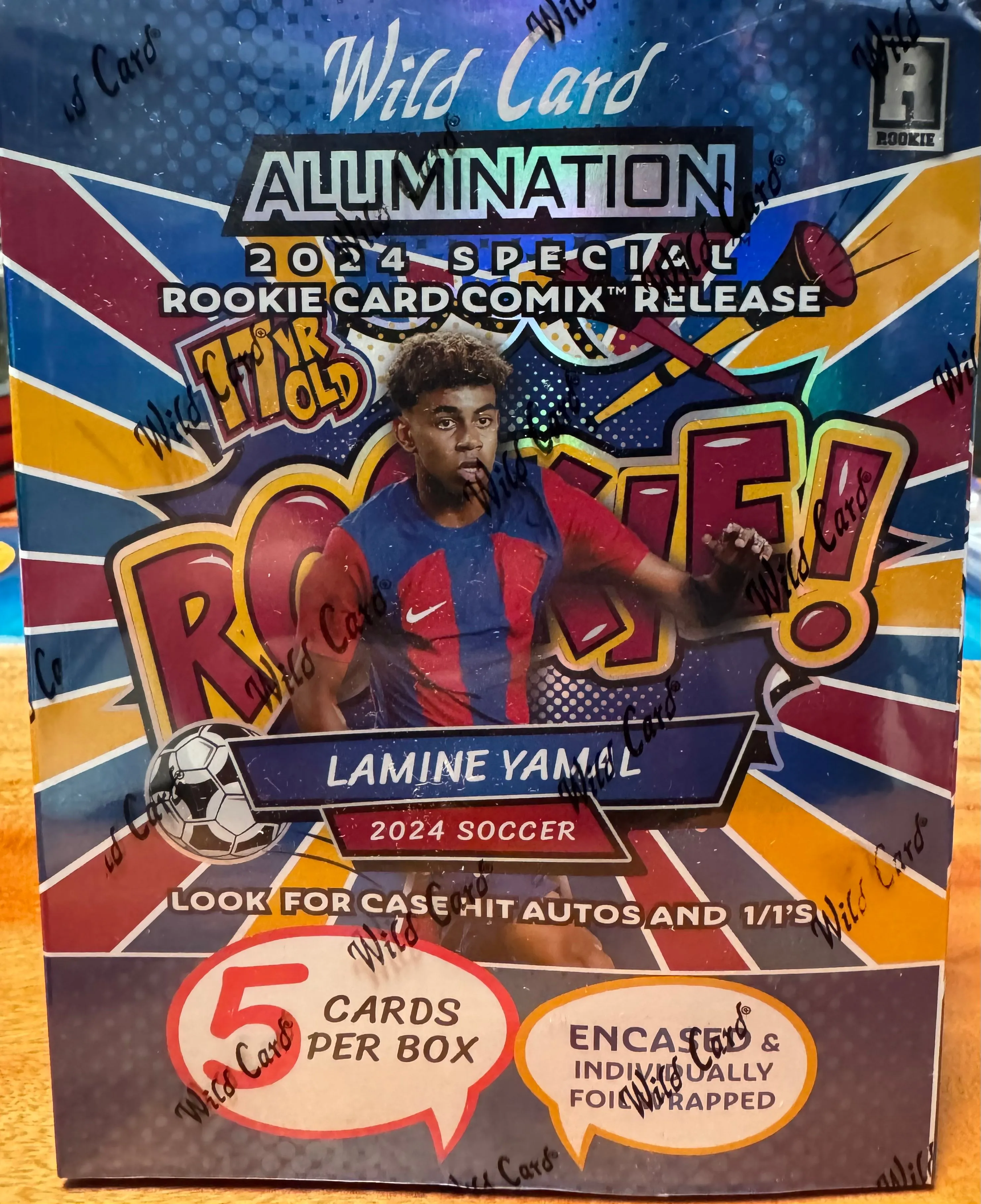 Product image for Wildcard Alumination Lamine Yamal Comix