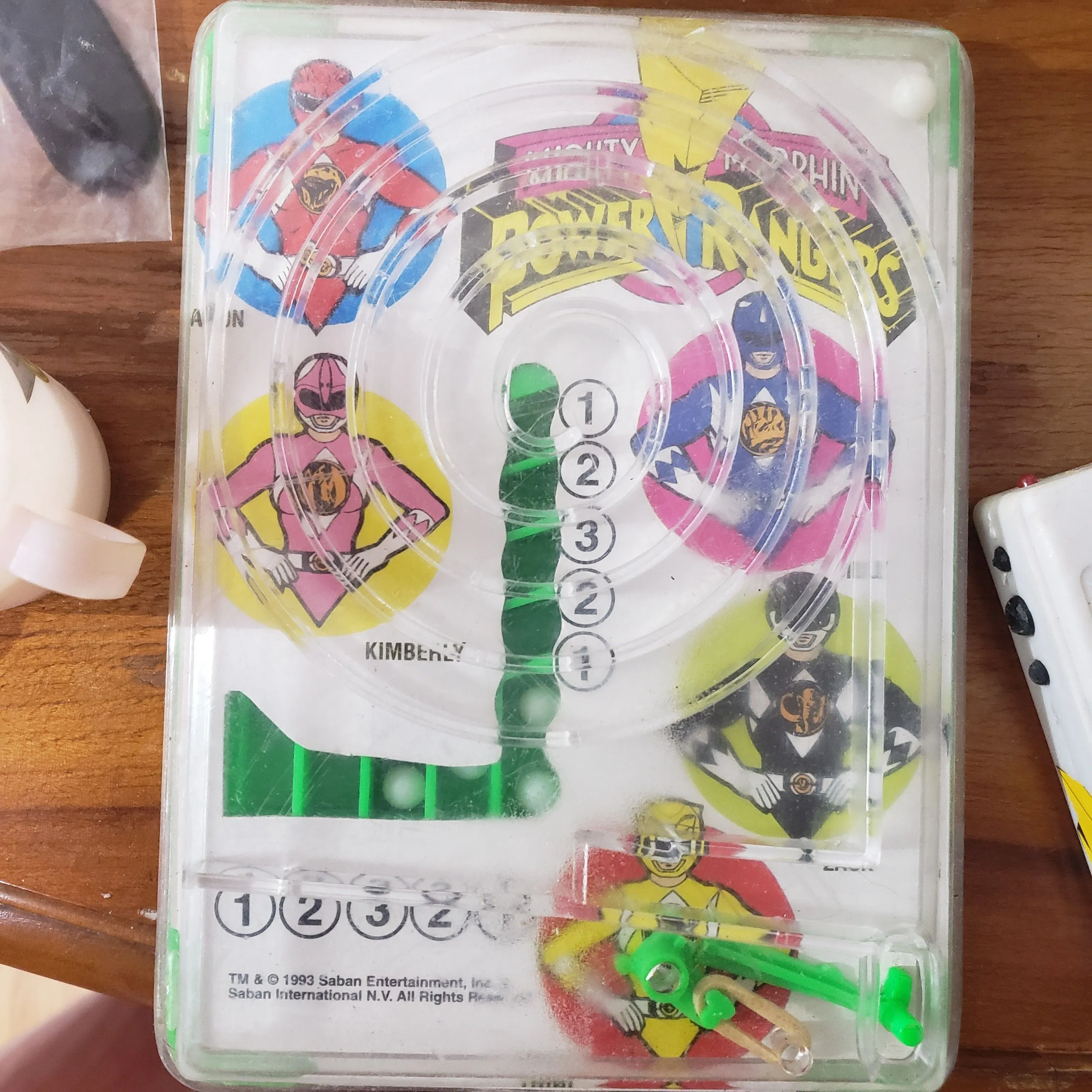 Product image for mmpr pinball puzzle