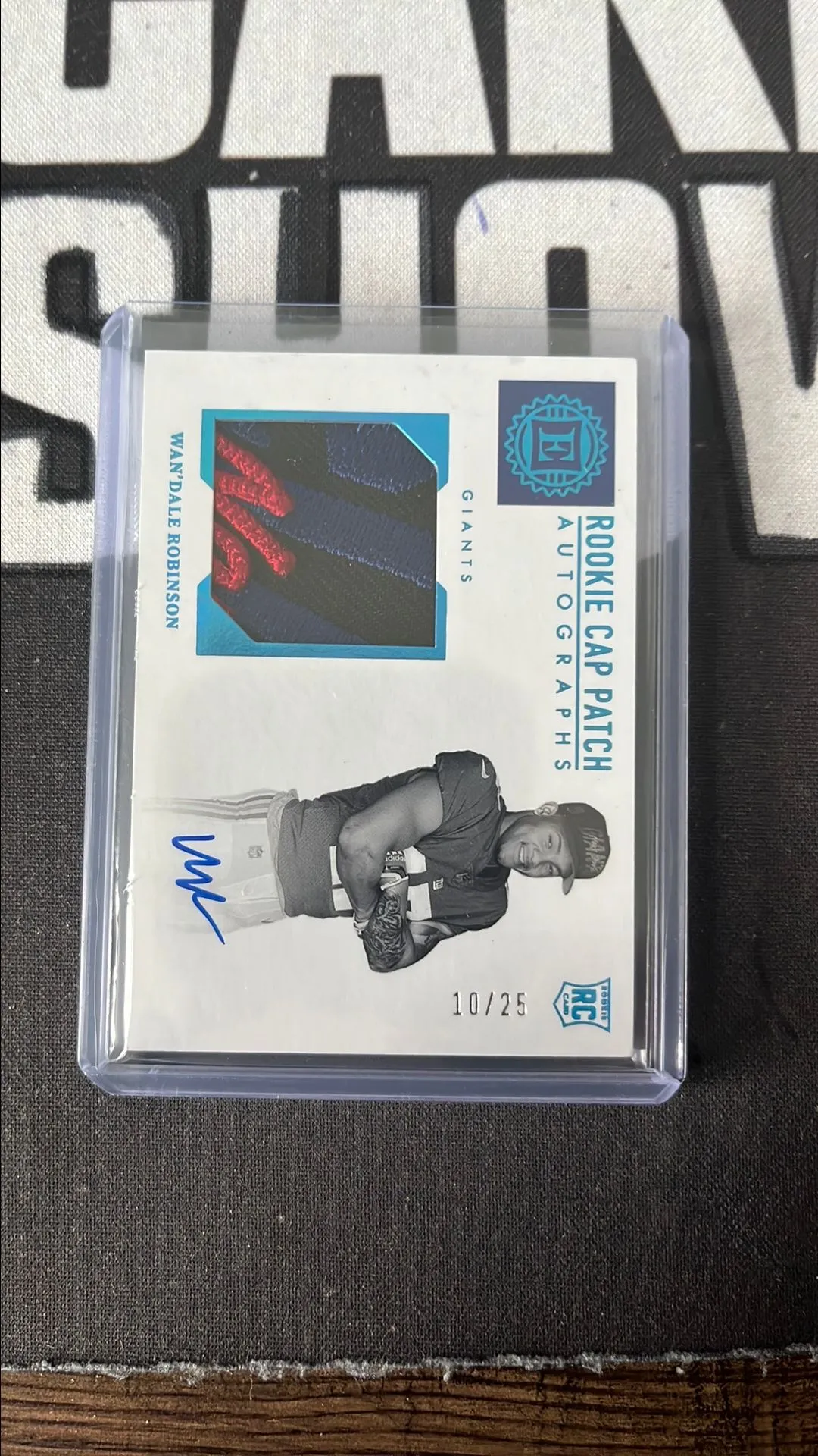 Product image for Wandale Robinson Rookie Cap Auto Encased /25
