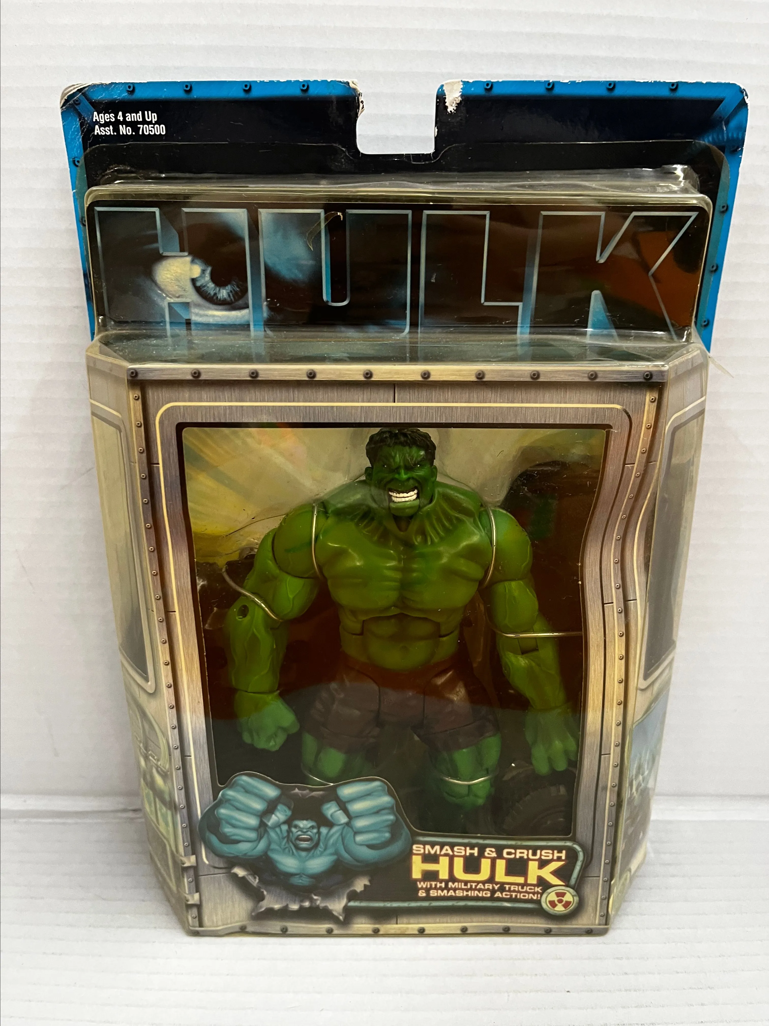 Product image for Hulk Movie Smash & Crush Figure Toy Biz Marvel Vintage New & Sealed 2003 Marvel
